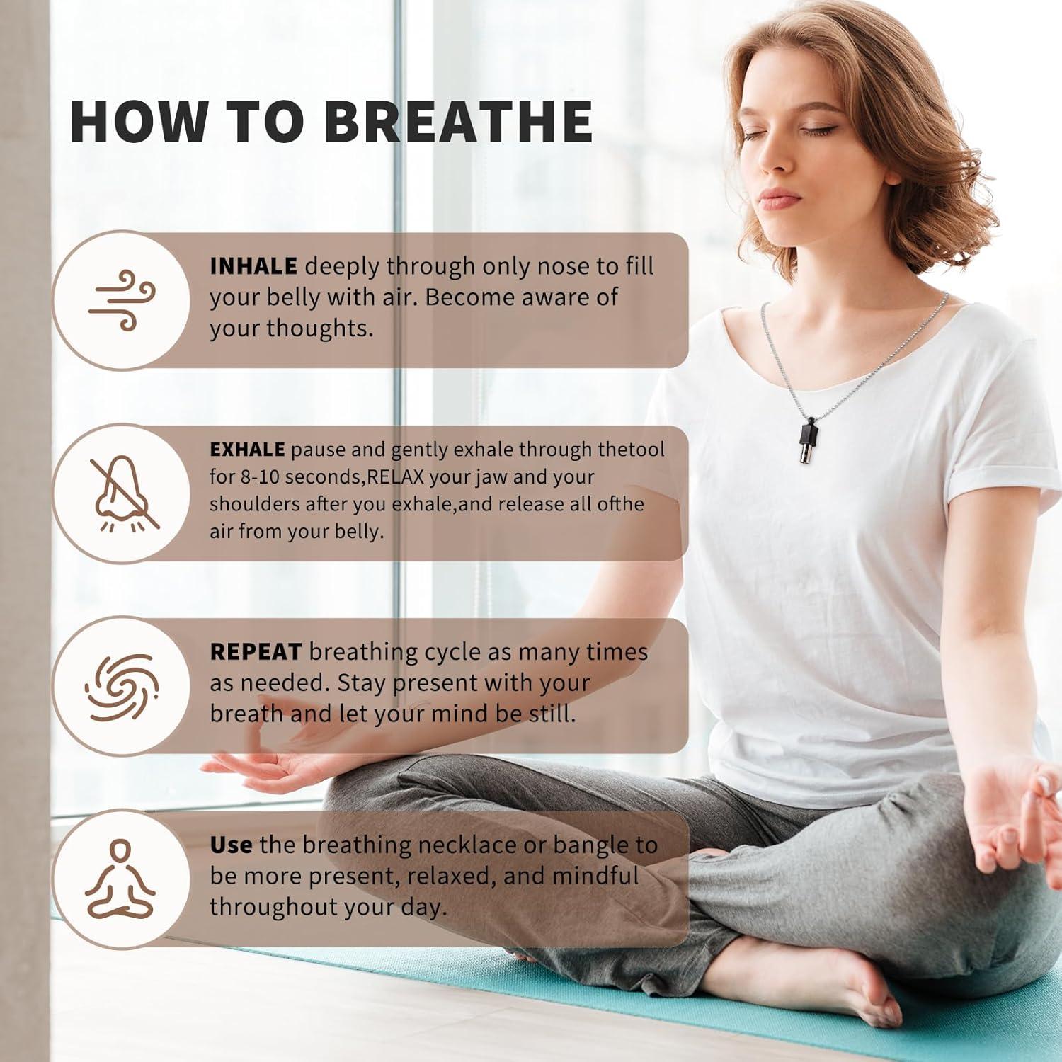 Collar de Meditación 528 Hz Mikuhot para Alivio del Estrés