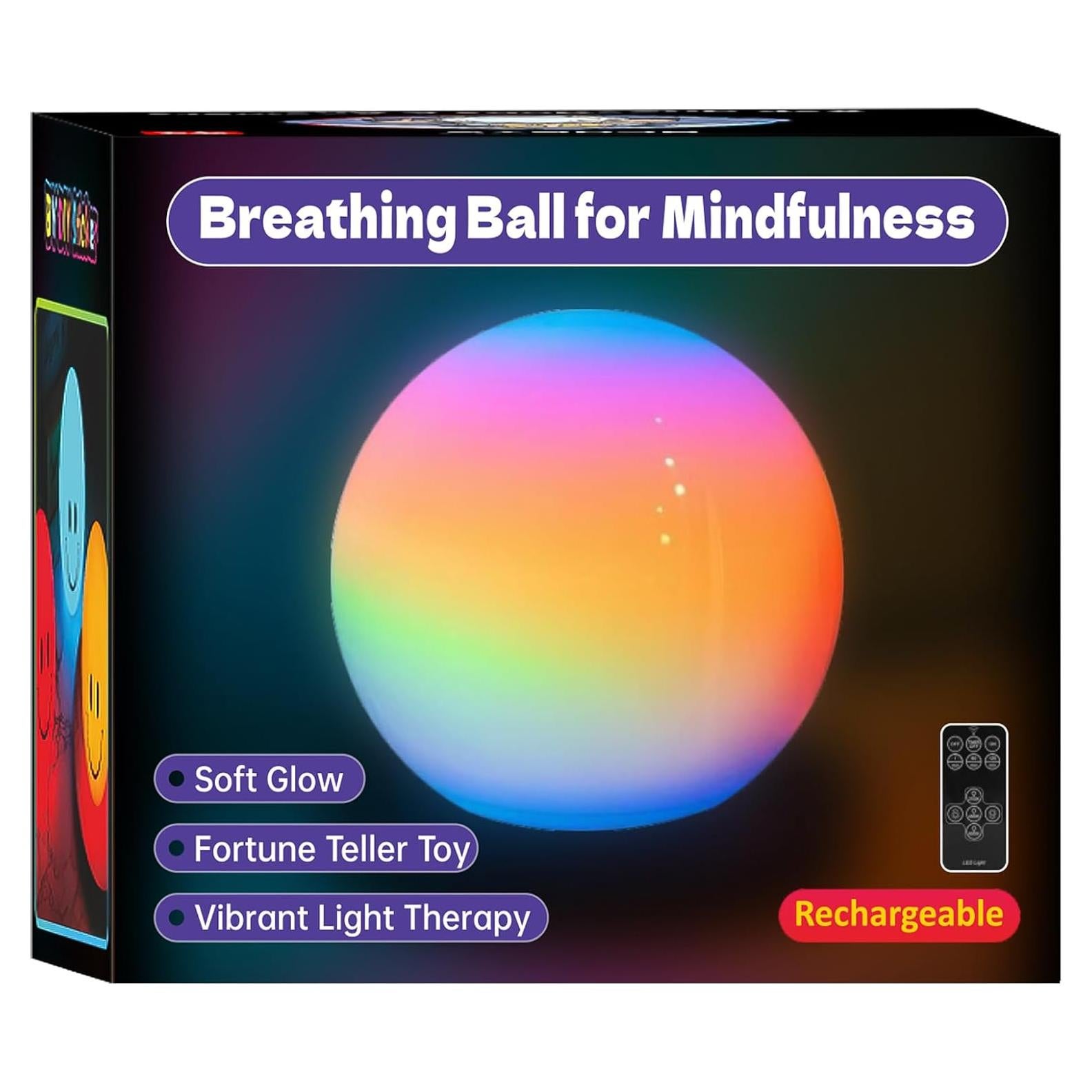 Lámpara Respiratoria YESIE 3" para Meditación y Alivio de Estrés