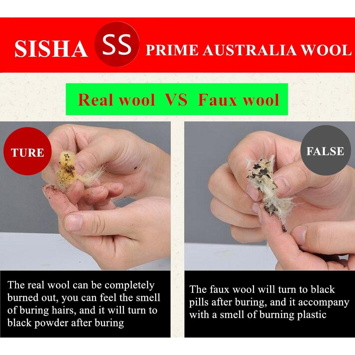 Funda de Asiento de Piel de Oveja Sisha-A Negra Universal