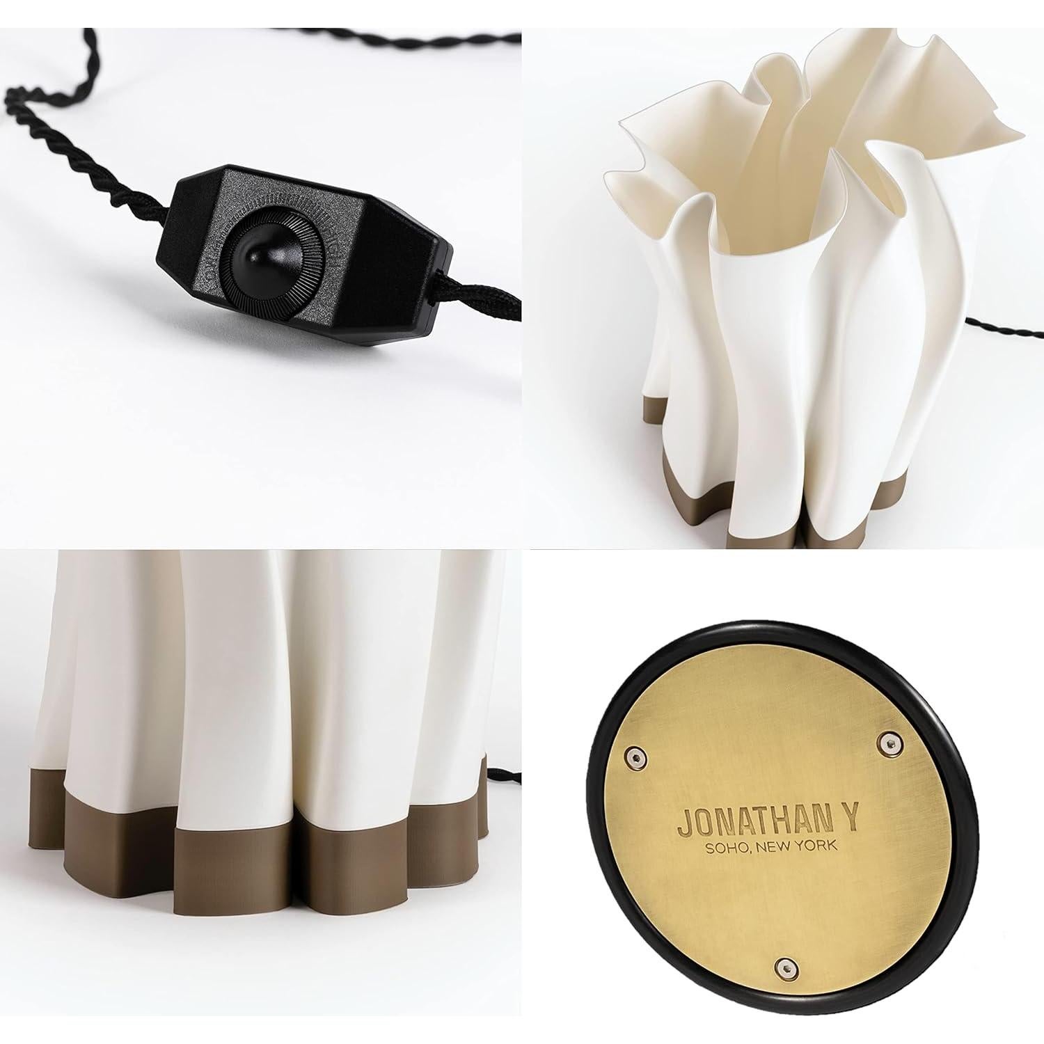 Lámpara de Mesa LED Regulable JONATHAN Y USA1002A 34.3 cm