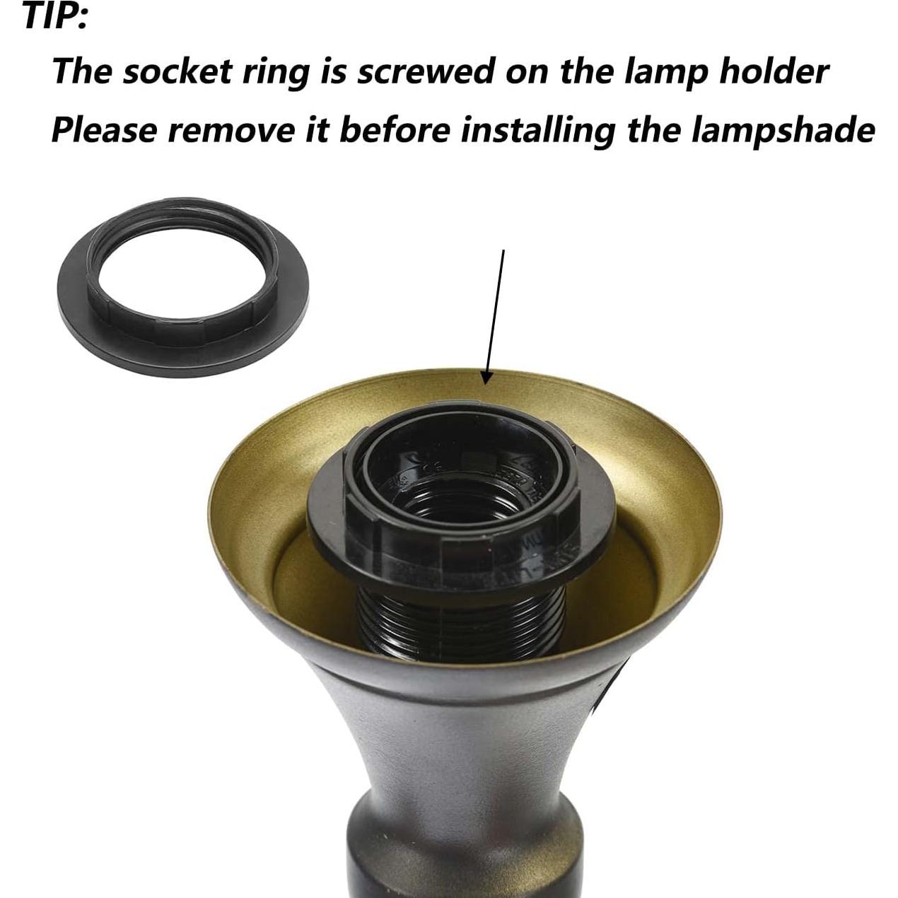 Lámpara de Pie Tiffany Bieye Misi&oacute;n 3 Luces 178 cm Vidrio Templado