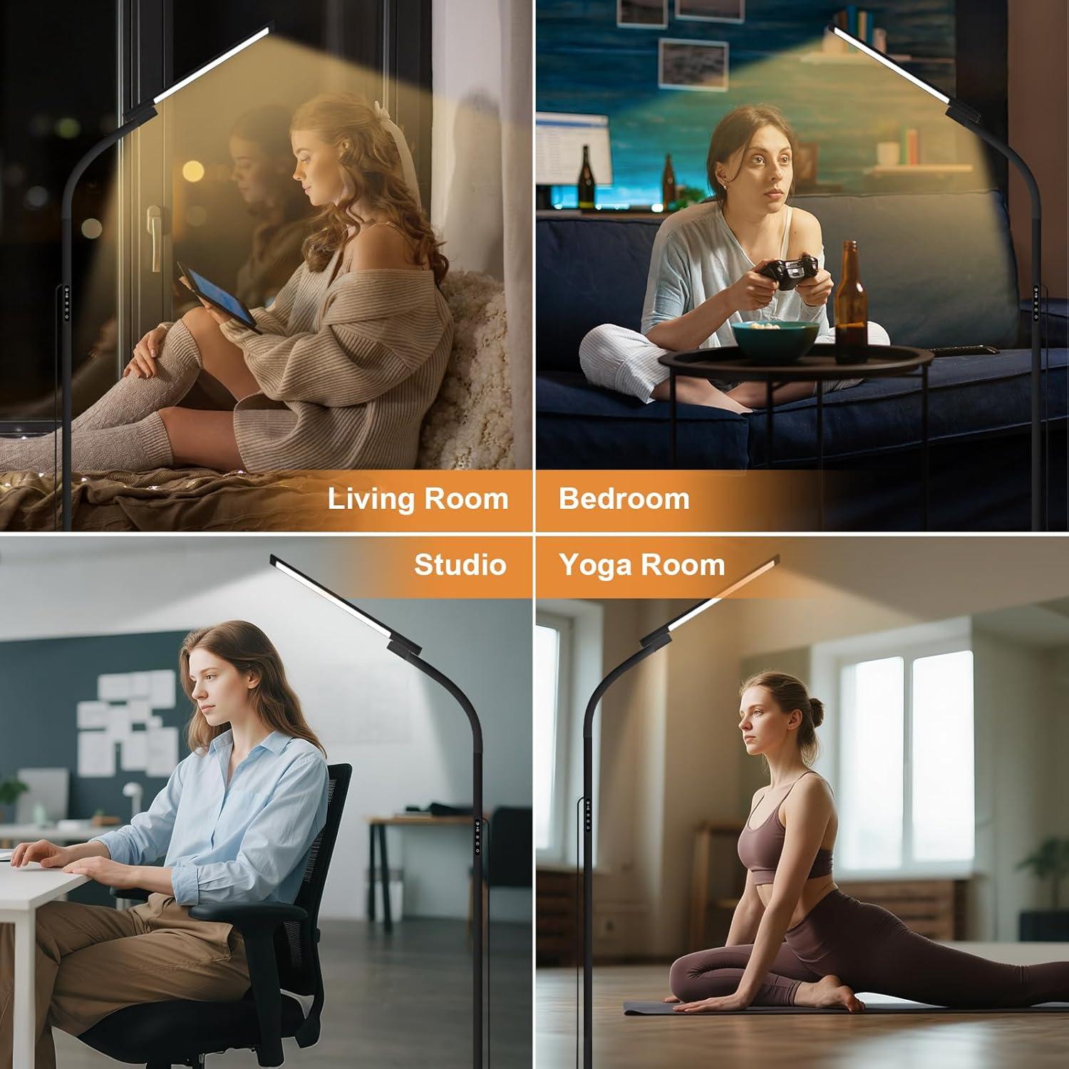 Lámpara de Luz Solar SIYUAN 10000 Lux con Control Remoto