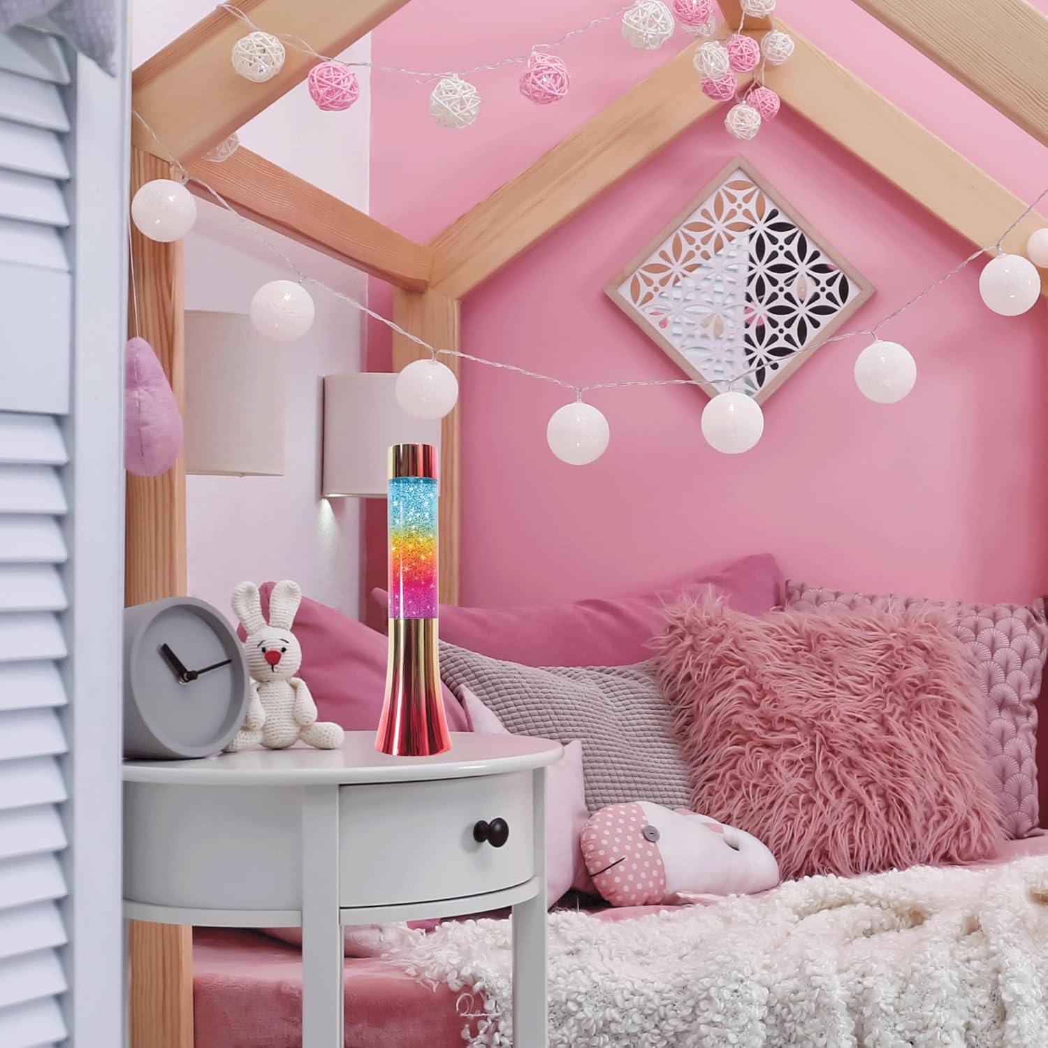 Lámpara de Brillo Arcoíris 33 cm Brilliant Innovations 7 Colores