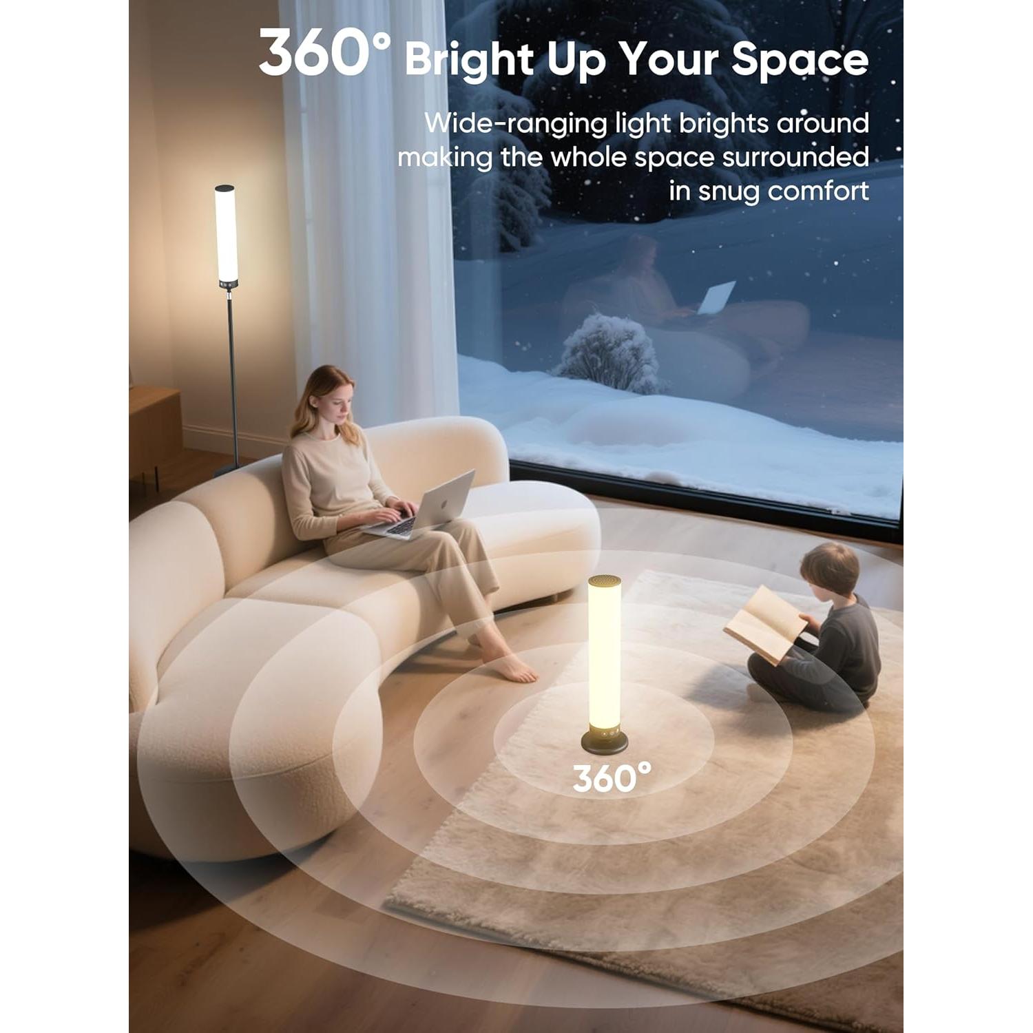 Lámpara de Terapia de Luz 24W OYADISIIOP con Control Remoto