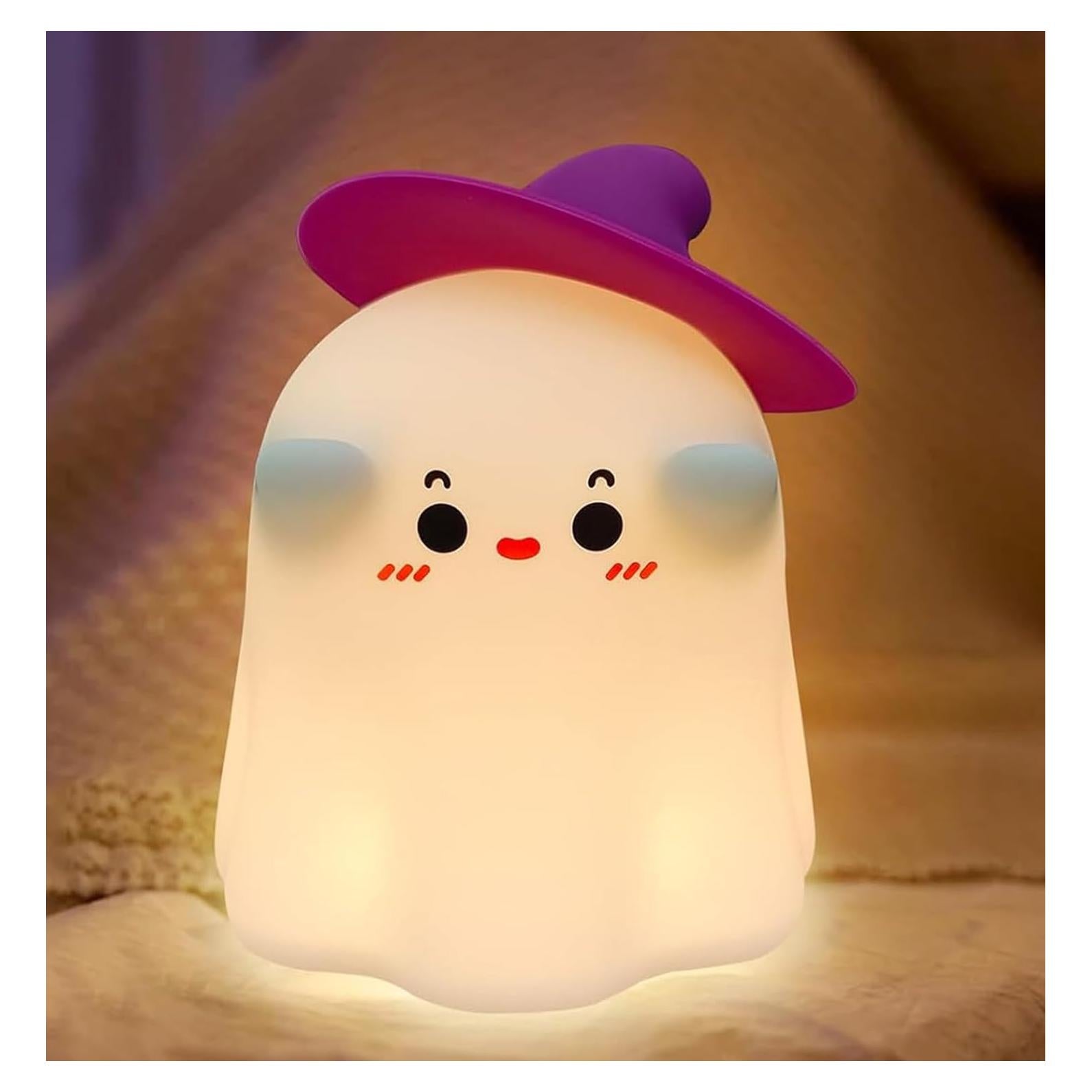 Luz Nocturna Fantasma Cuxichuxinxi 9.9x10.5cm Recargable USB