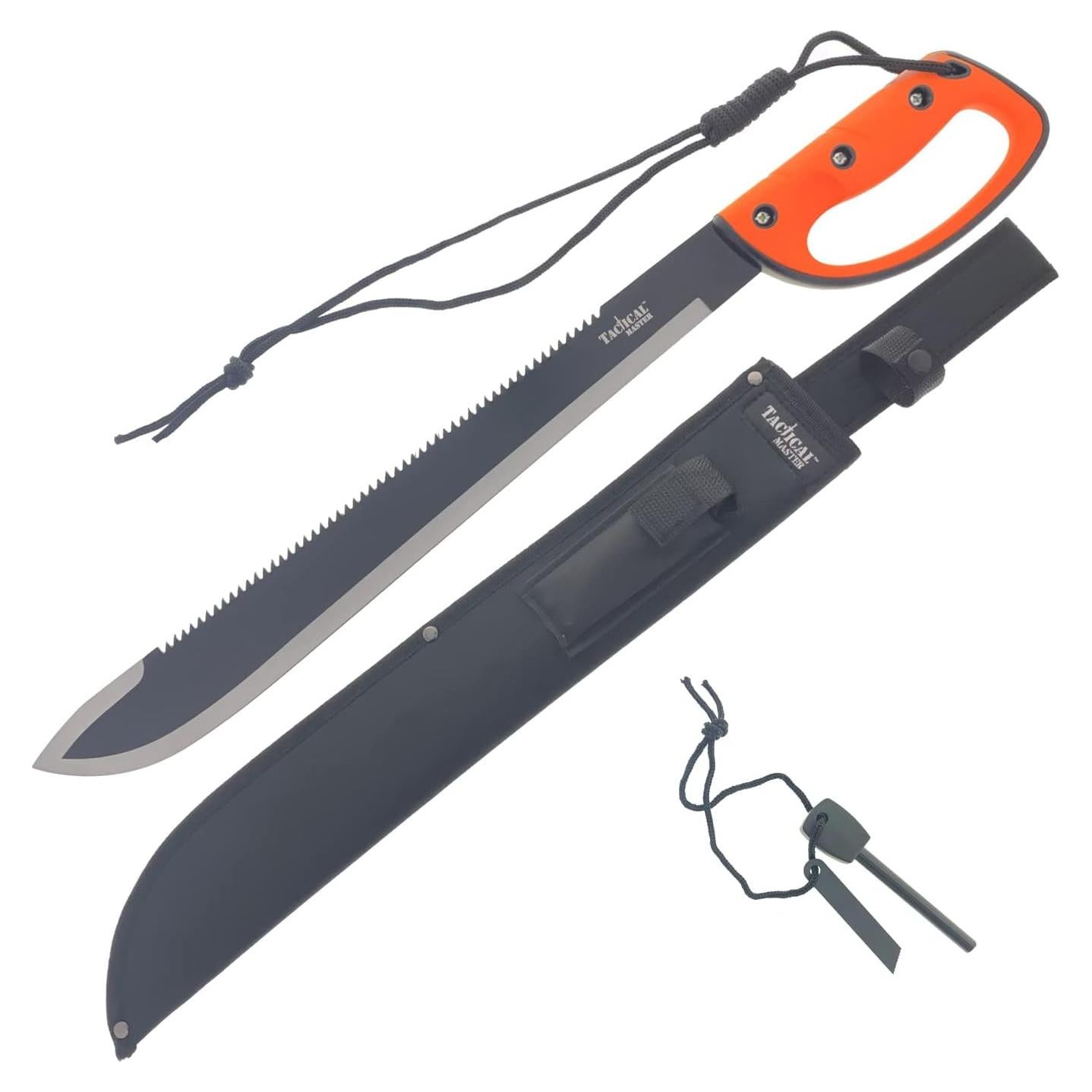 Machete Tactical Master 66 cm Acero Inoxidable + Funda