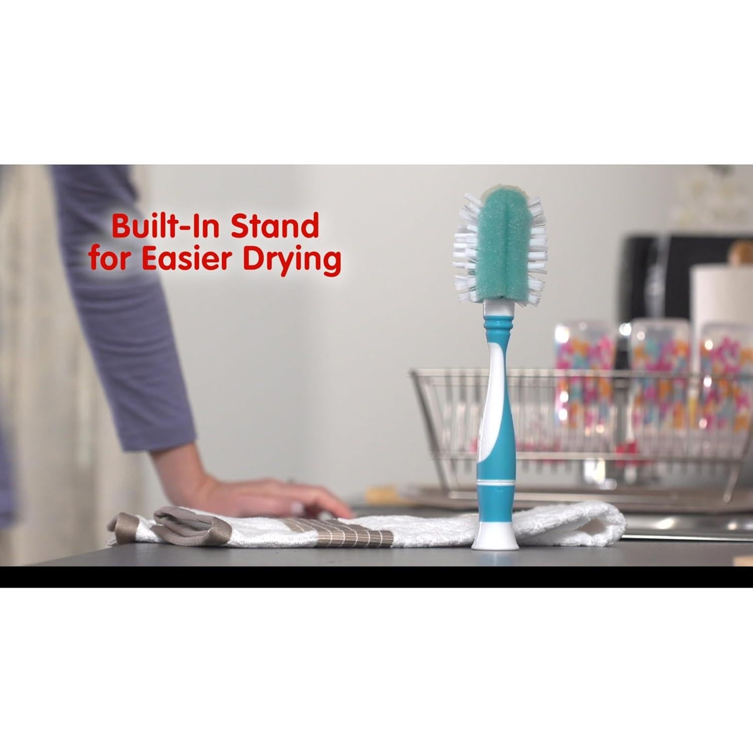 Cepillo para Biberones NUK Triple Acción con Cepillo para Pezones