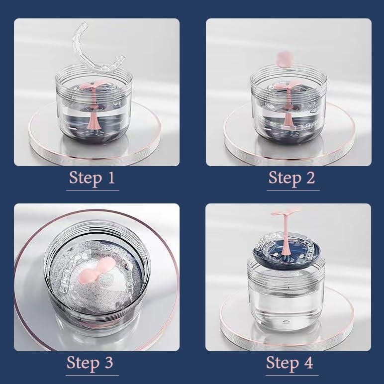 Caja de Retención Aidarmoll para Dentaduras y Protectores Bucales