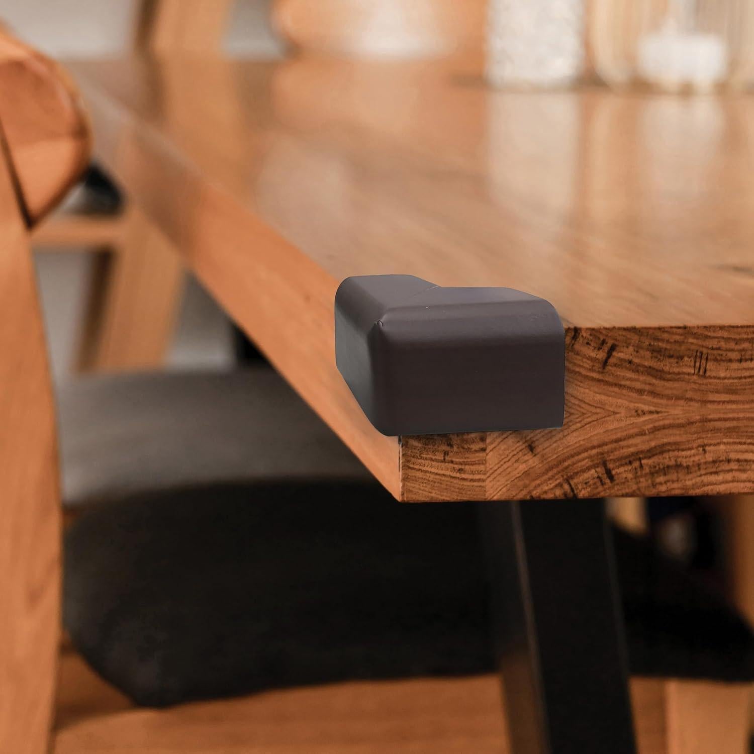 Protectores de esquina de espuma Dreambaby marrón - 4 piezas