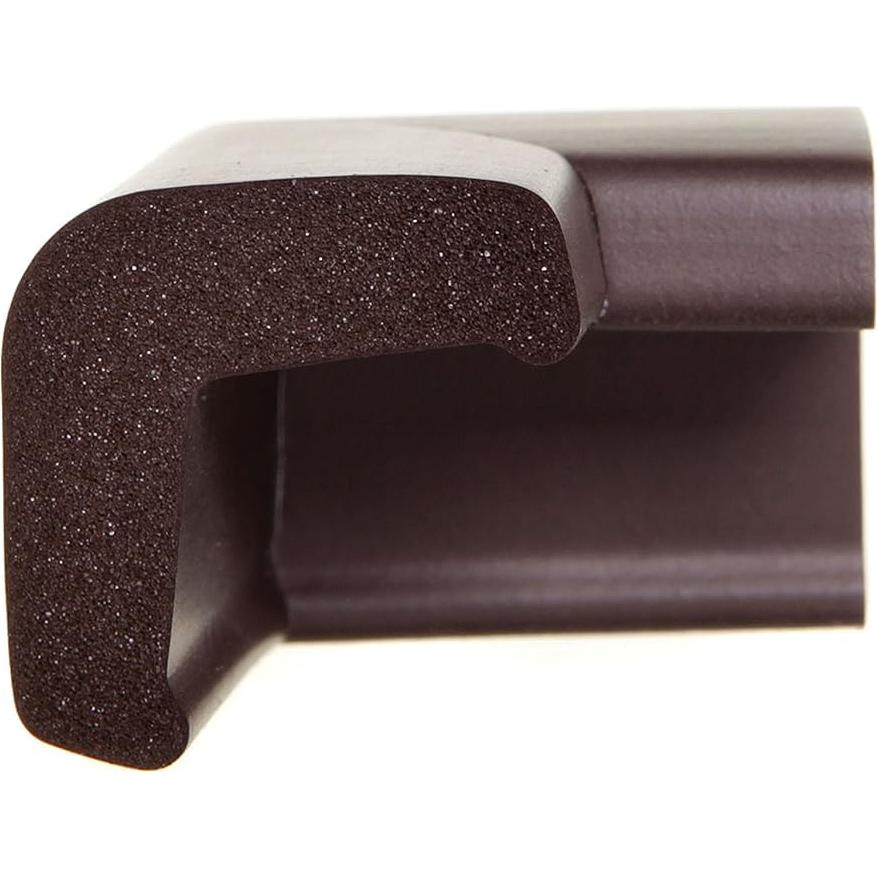 Protectores de esquina de espuma Dreambaby marrón - 4 piezas