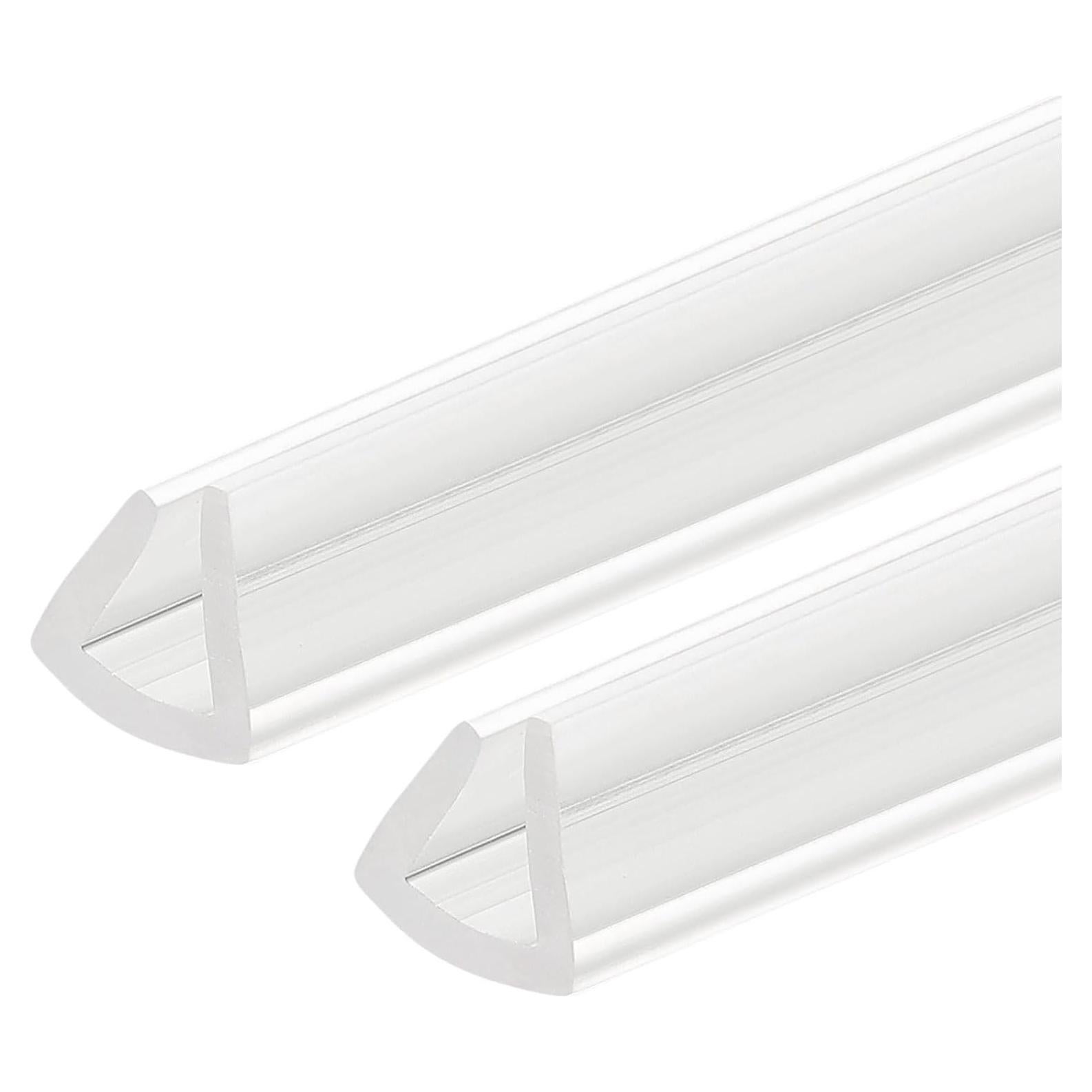 Bisel de Goma uxcell 1.5m Claro para Bordes 3-4mm