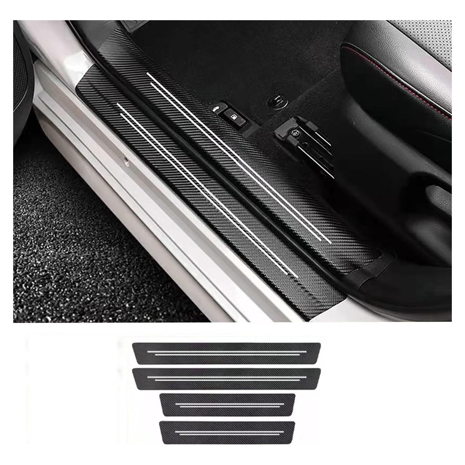 Protector de Umbral de Puerta TACOPETS 4PC Negro Universal