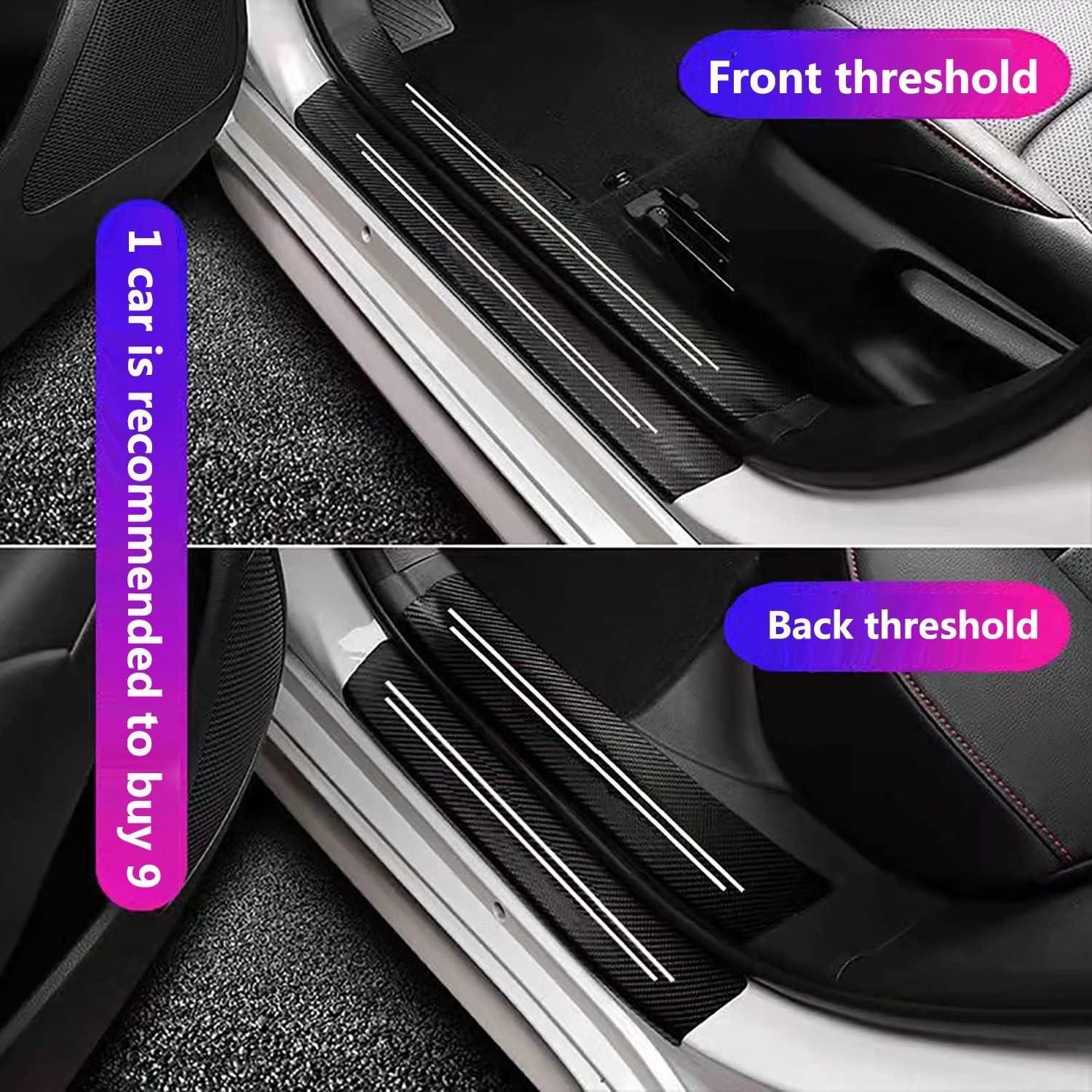 Protector de Umbral de Puerta TACOPETS 4PC Negro Universal