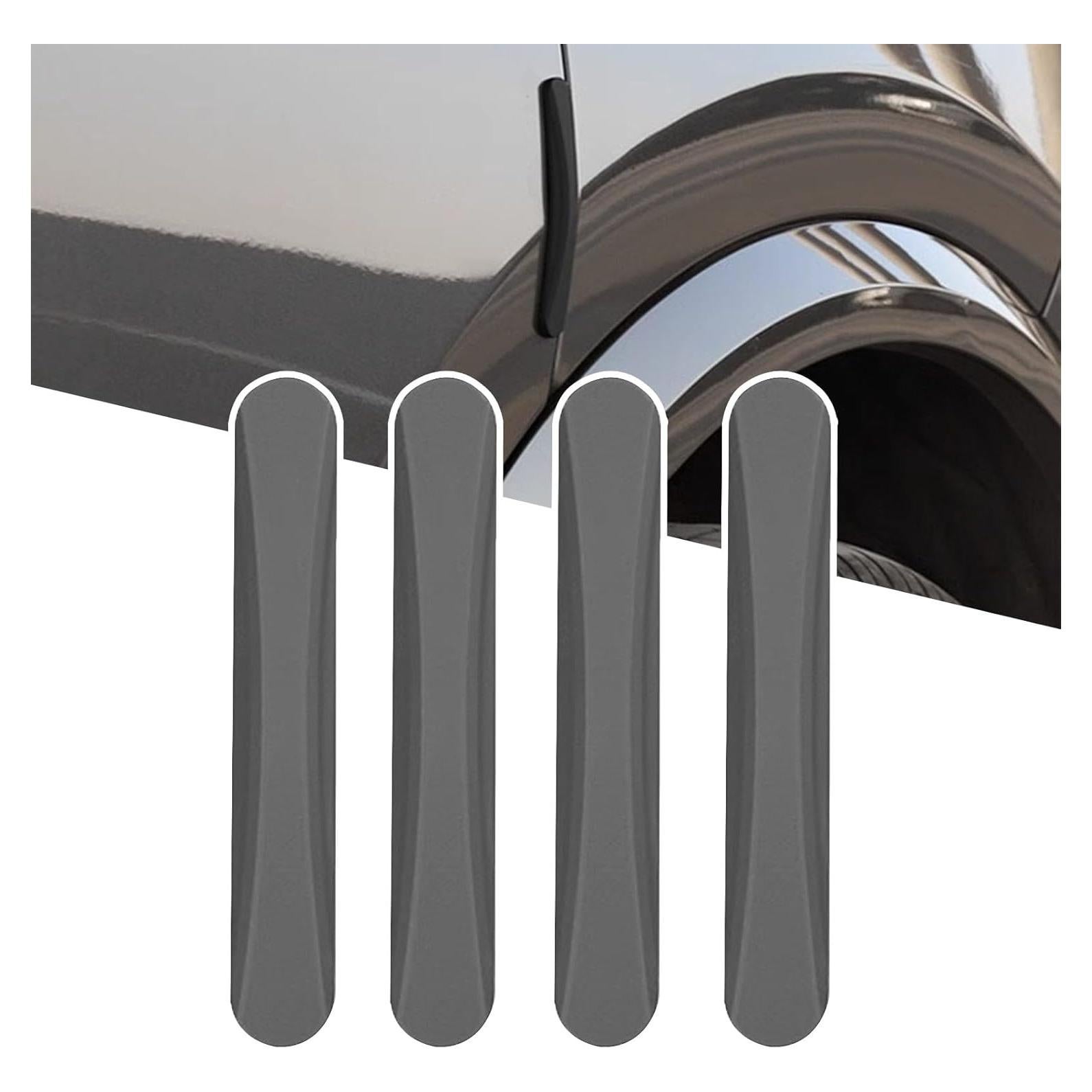 Tira Anticolisión para Puertas de Auto XXXPOWERXXX Gris - Paquete de 4