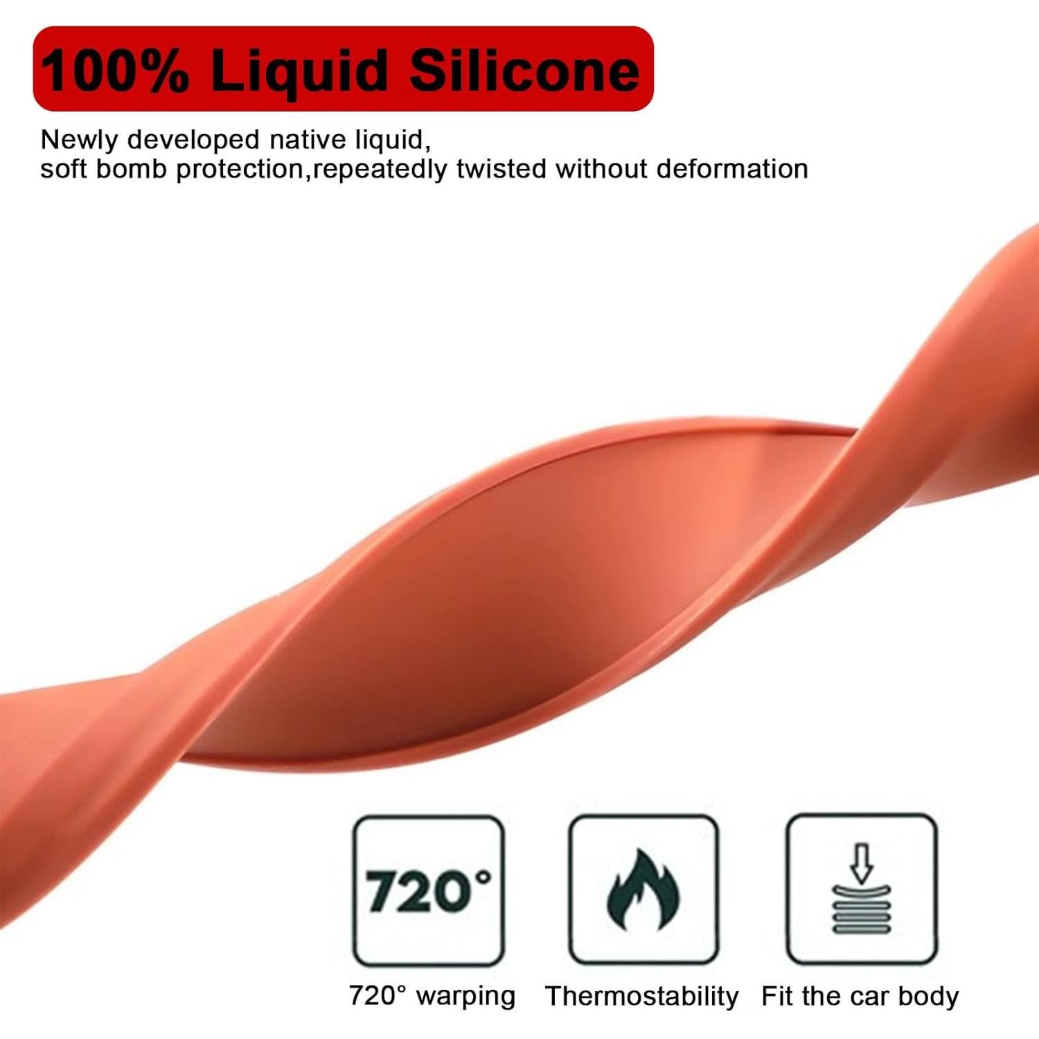 Tira Anticolisión para Puertas de Auto XXXPOWERXXX Gris - Paquete de 4