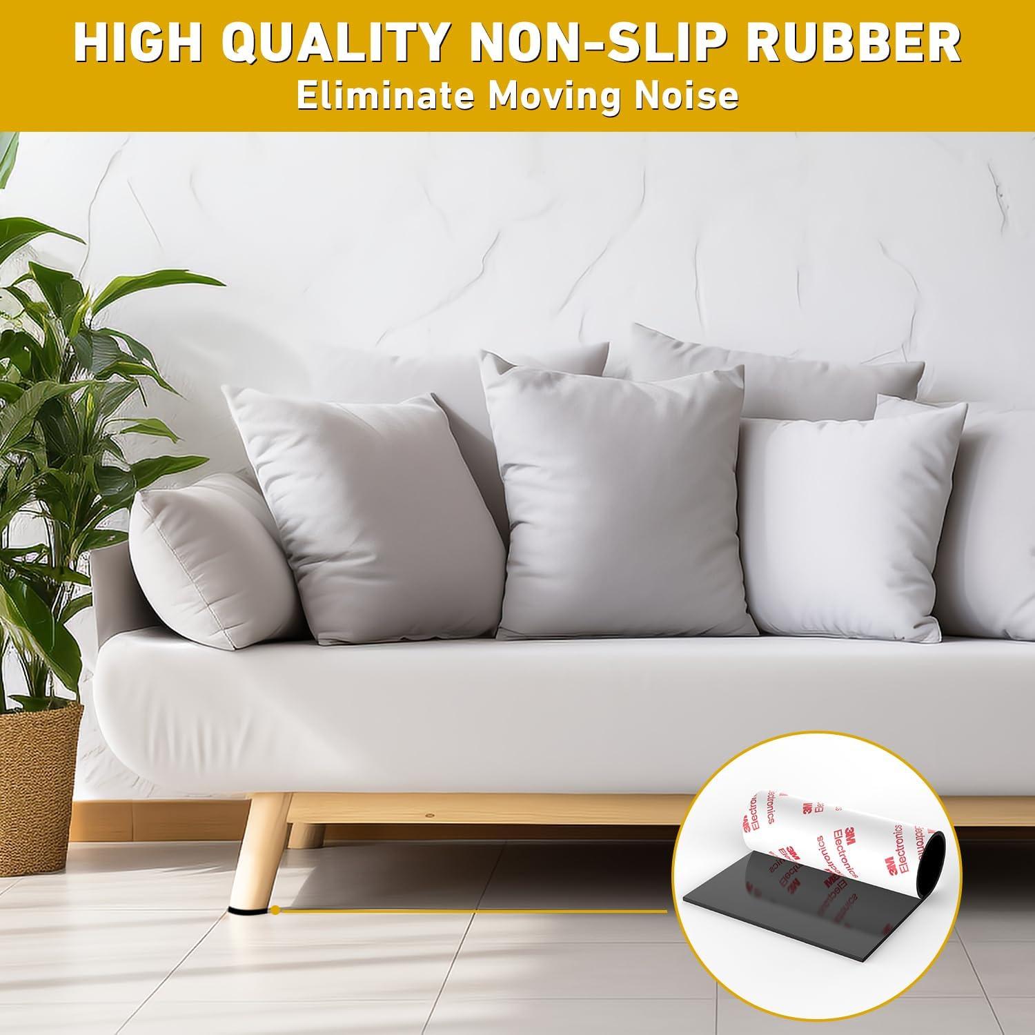 2 Almohadillas Antideslizantes de Silicona 15x15cm ROKYMOON