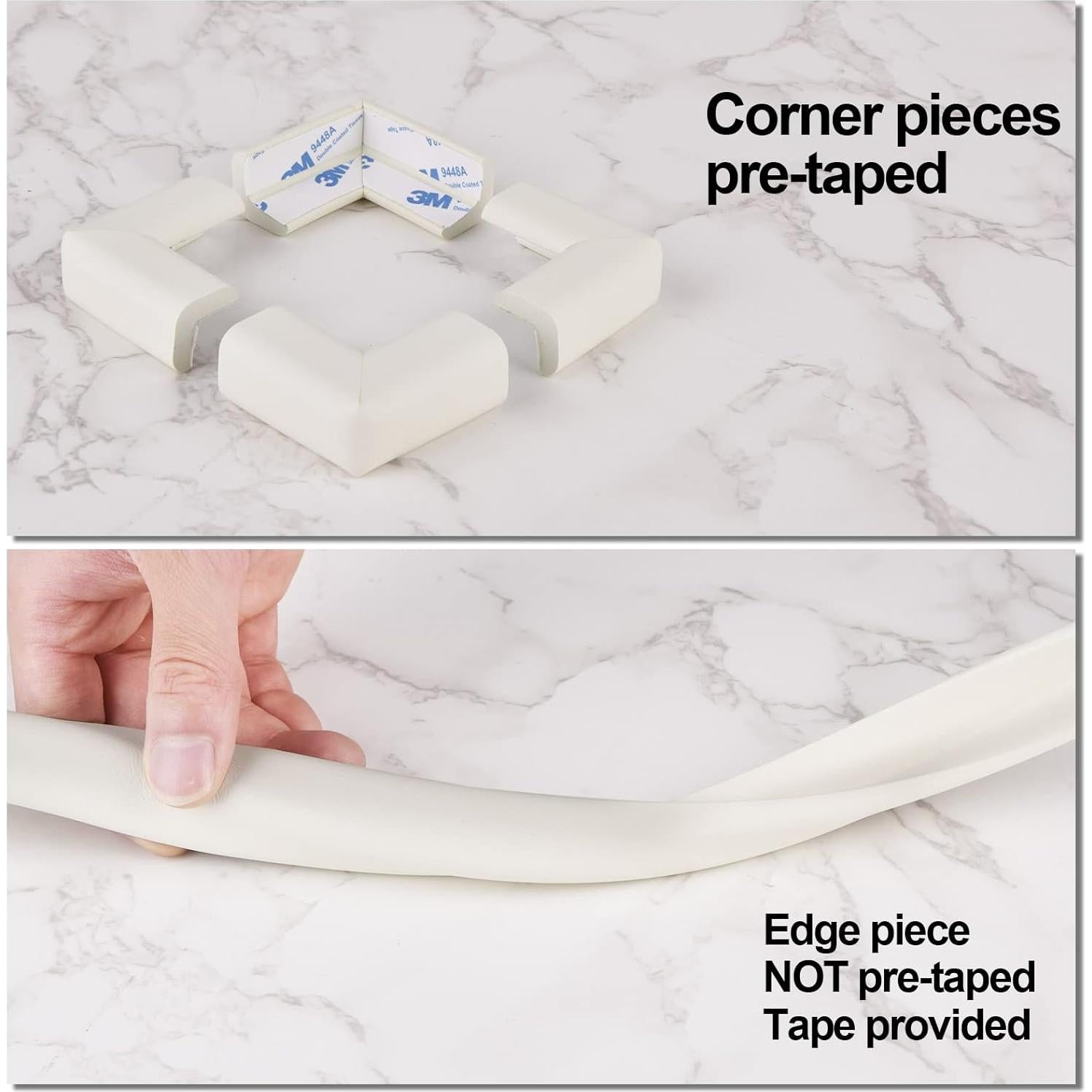 Protectores de esquinas y bordes Gloval Baby 5m Beige