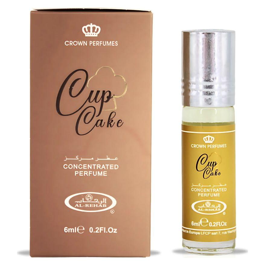 Aceite de Perfume Al-Rehab Cupcake 6ML - Fragancia Cítrica y Vainilla