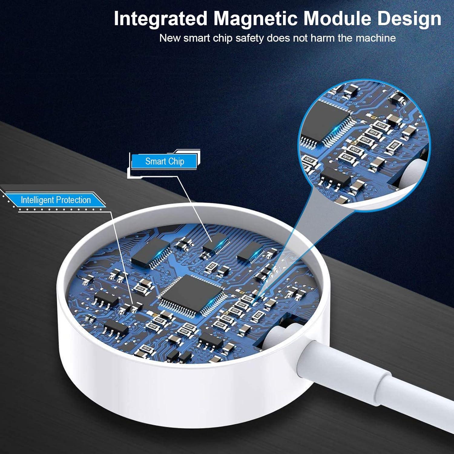 Cargador 2 en 1 Apple para iPhone y Reloj - 2m USB