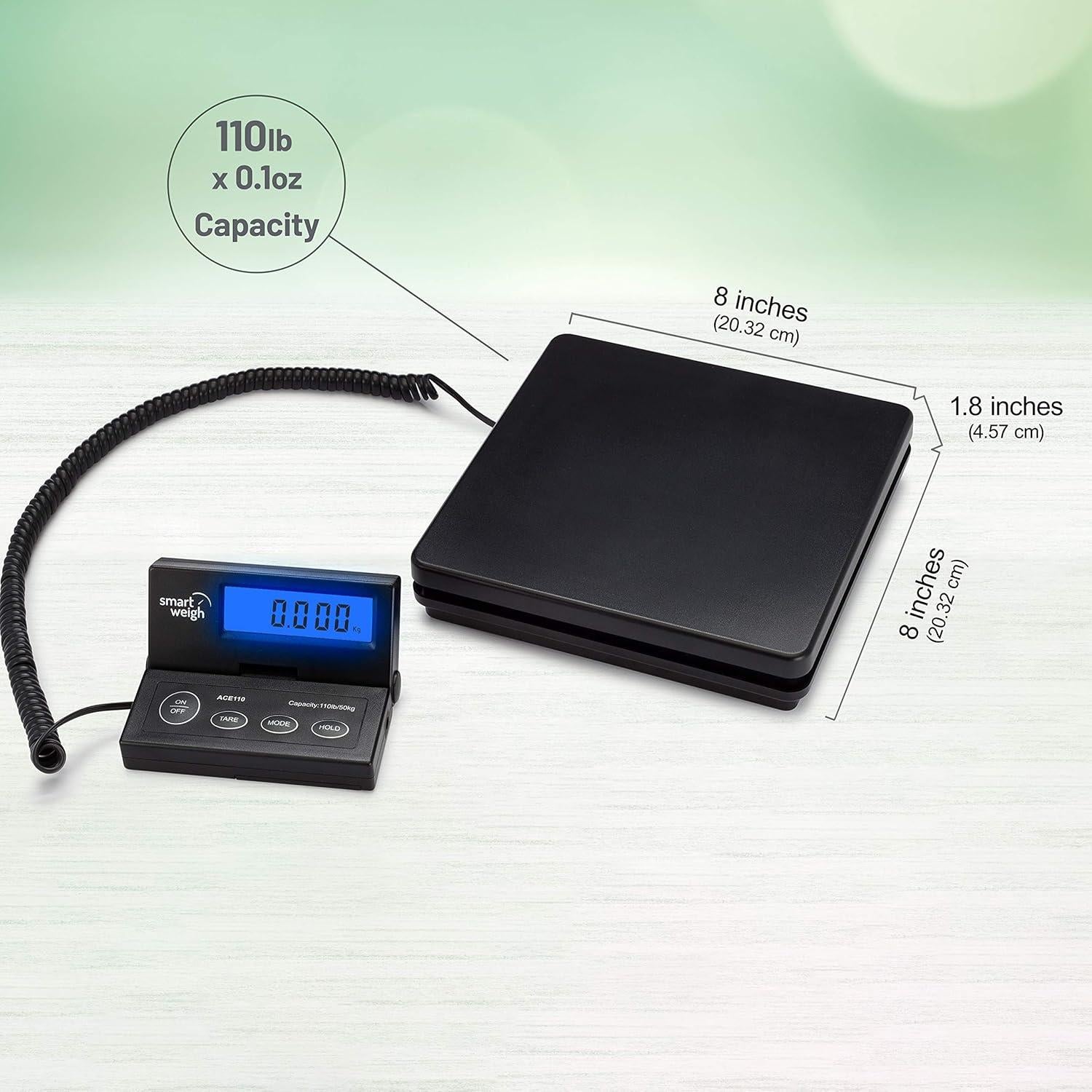 Báscula Digital de Envío Smart Weigh ACE110 50 kg 0.1 g