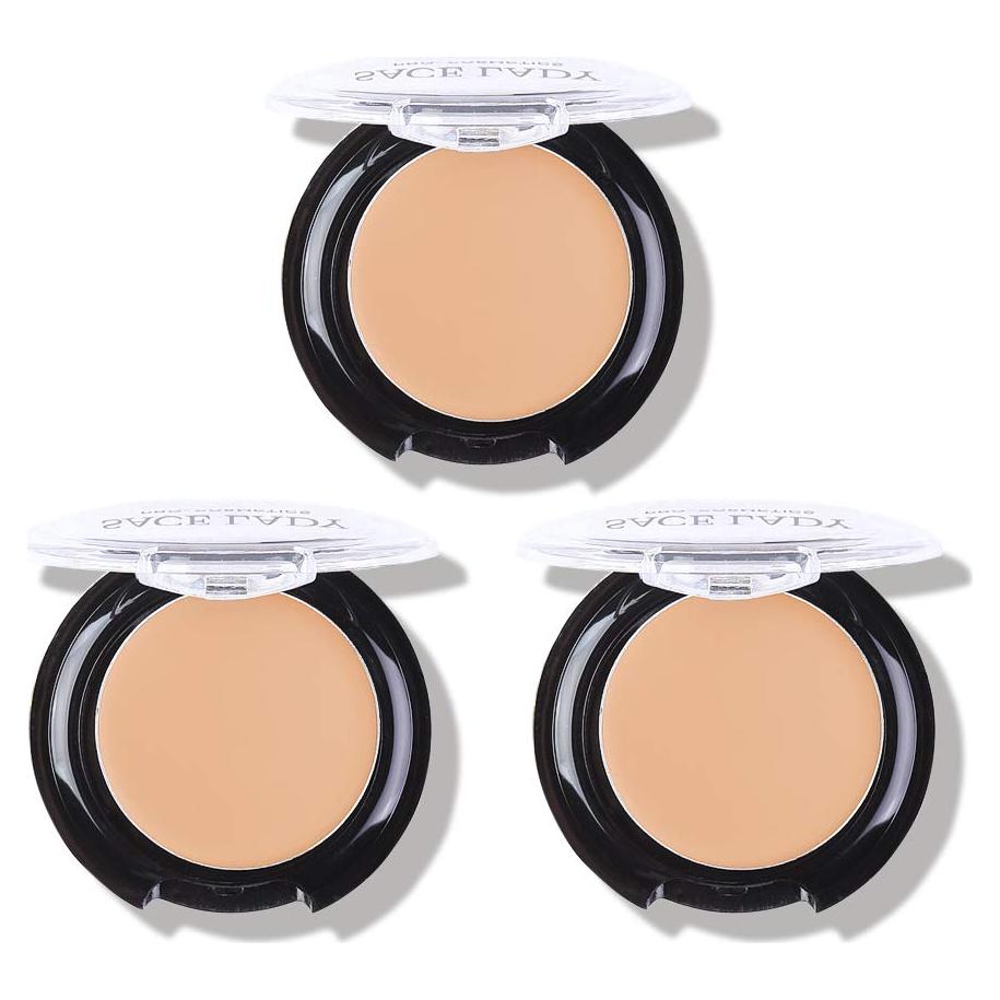 Paquete de 3 Correctores de Maquillaje SACE LADY 75g - Cobertura Completa