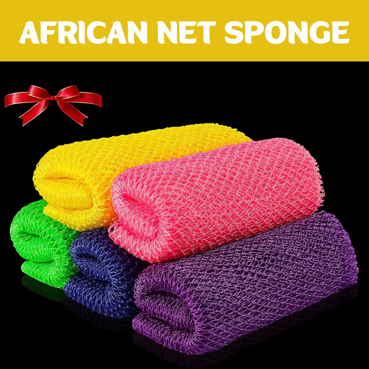 Esponjas de Red Africana Exfoliantes 2 Piezas - ACLMFUP