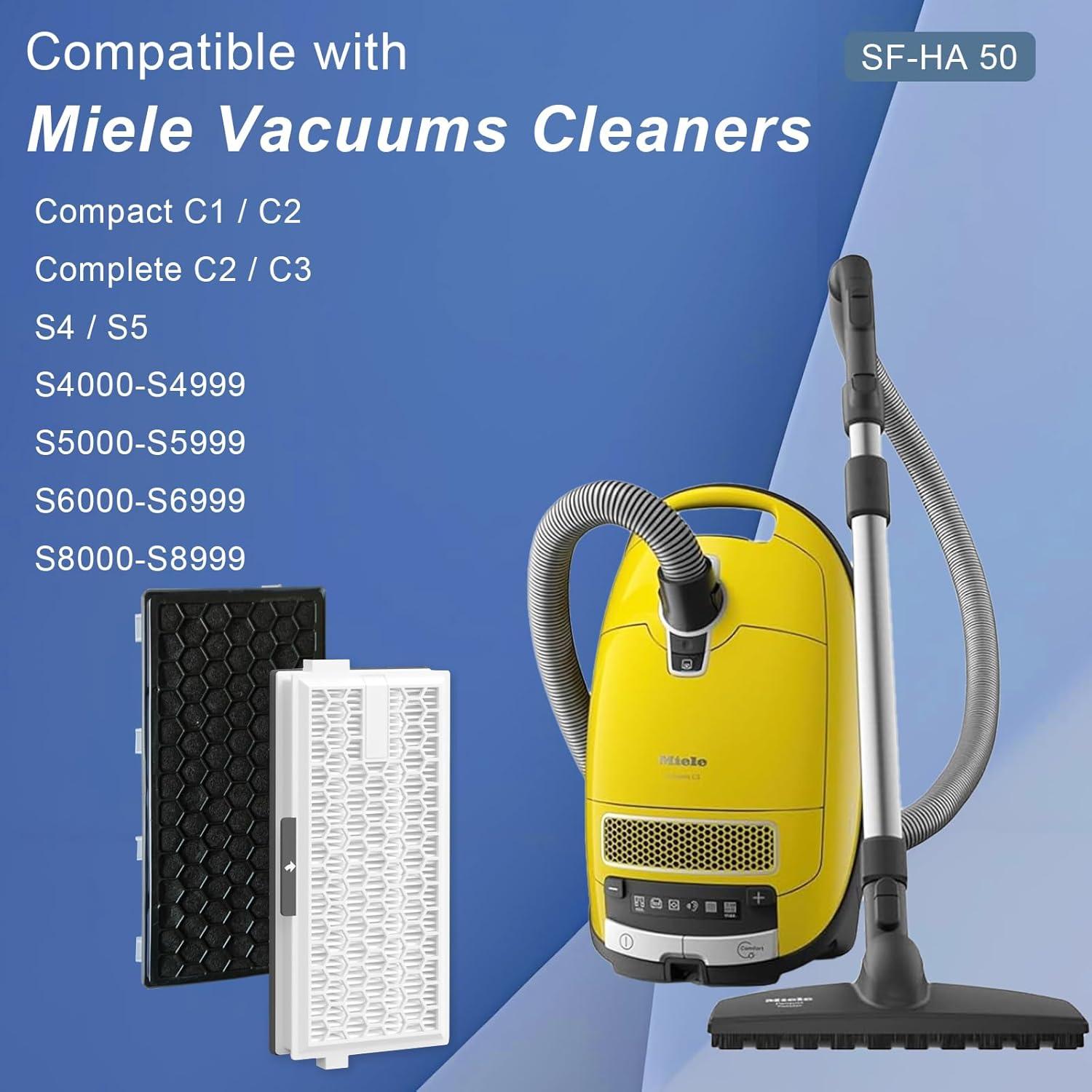 Filtros HEPA Pymin 3 Paquetes Compatibles Miele SF-HA 50