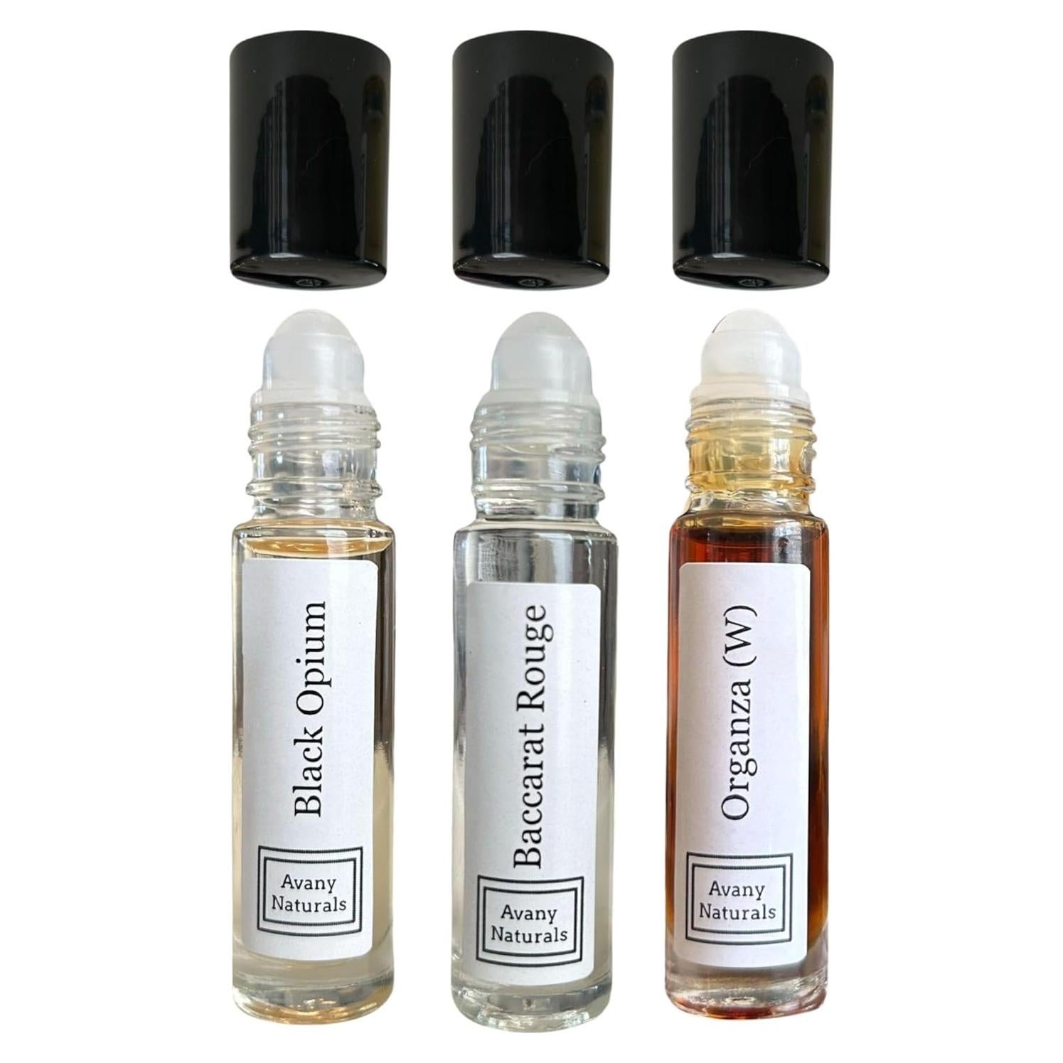 Conjunto de Perfume para Mujeres - Aceite de Fragancia Amaderada