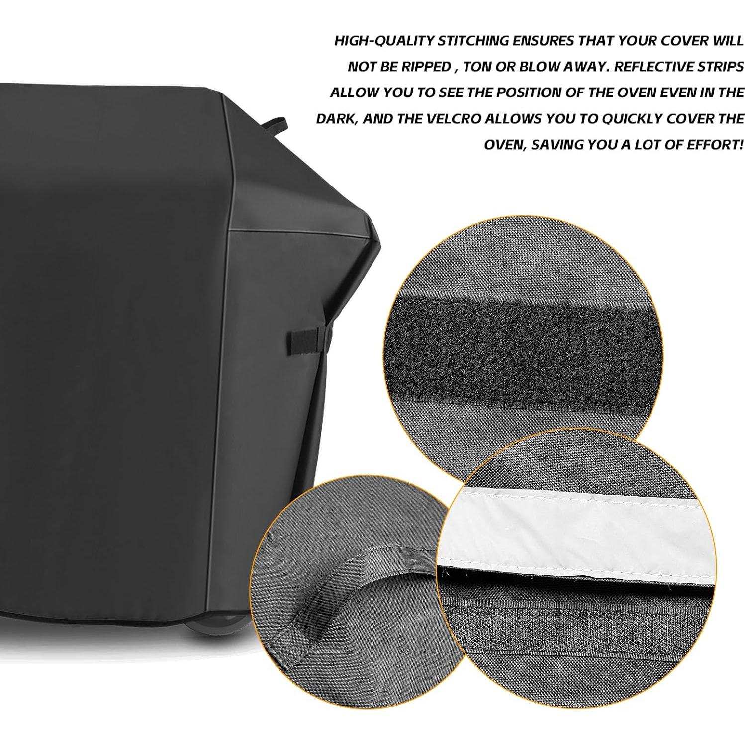 Cubierta de Parrilla AOREWTGGH 48" para Weber Spirit II 200