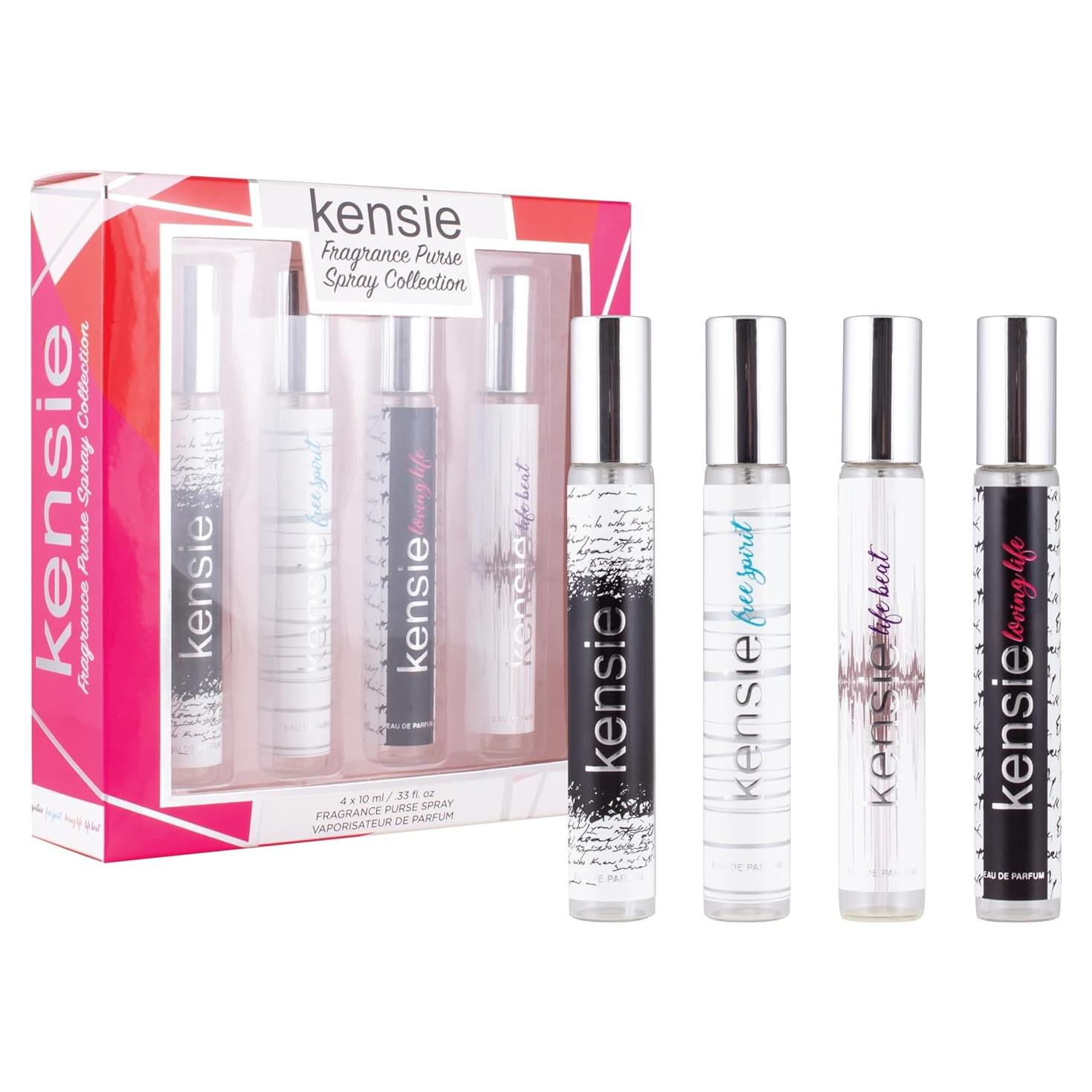 Cofre de Fragancias Kensie 4 Piezas 10ml cada una