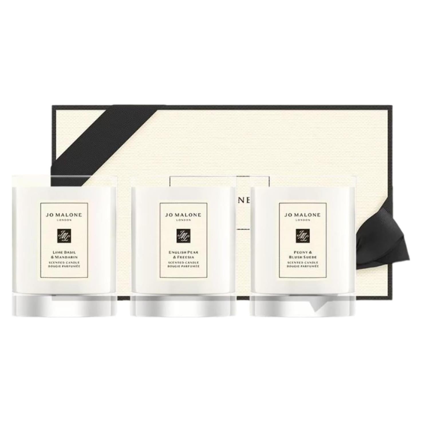 Trío de Velas de Viaje Jo Malone London - Lima Albahaca, Pera y Peonía