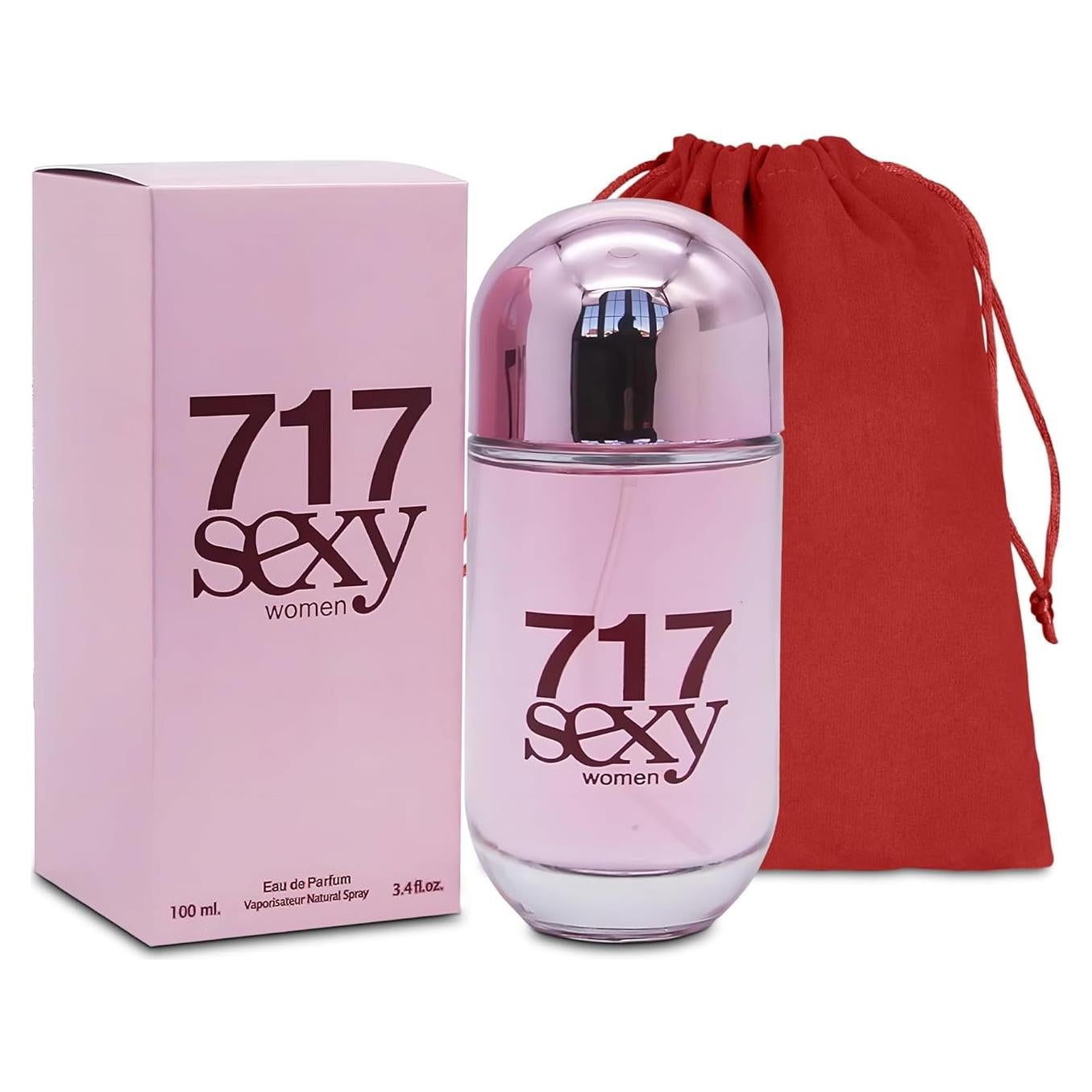 Perfume 717 Sexy Eau de Parfum 100 ml para Mujeres - Fragancia Floral y Cítrica