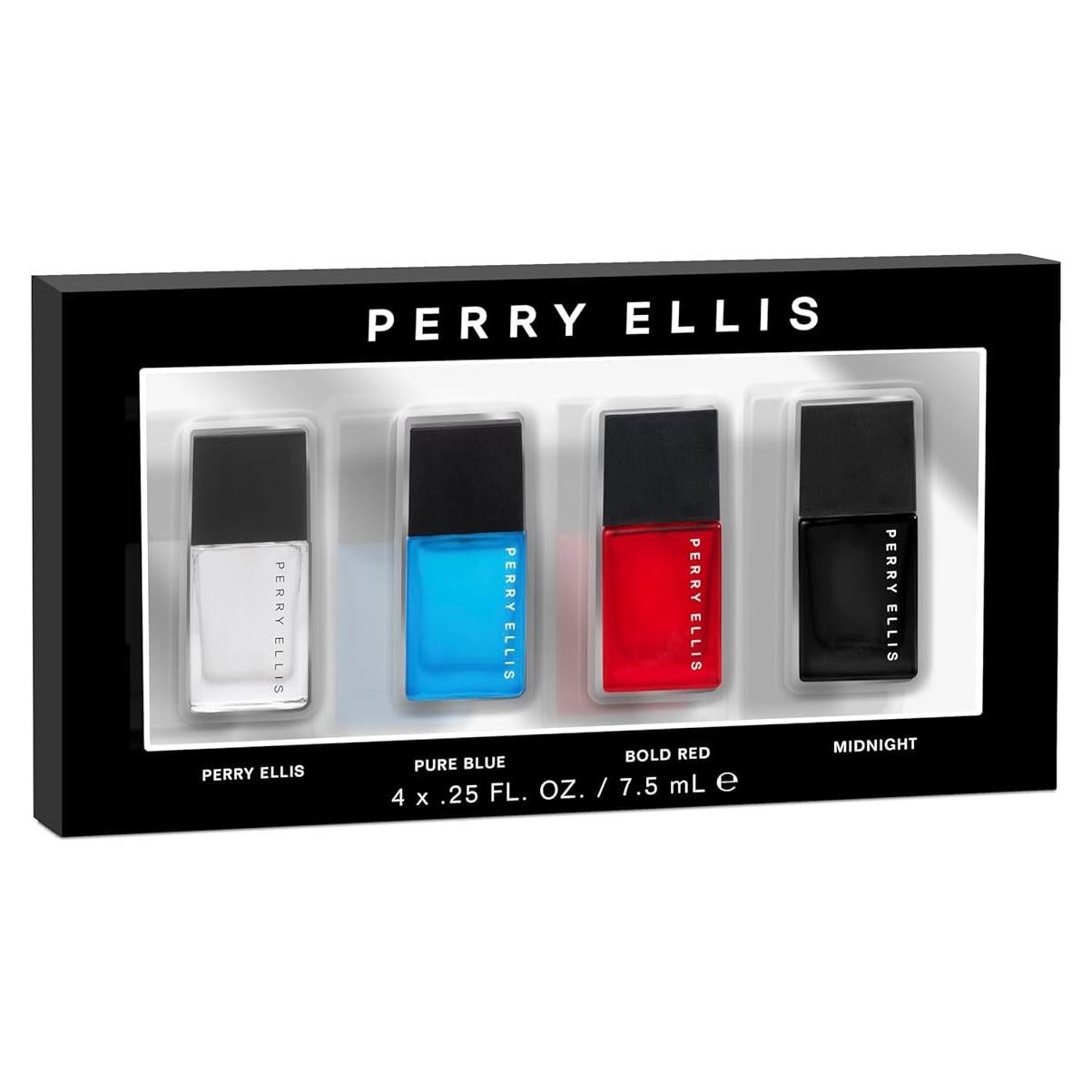 Conjunto de 4 Mini Fragancias para Hombre Perry Ellis