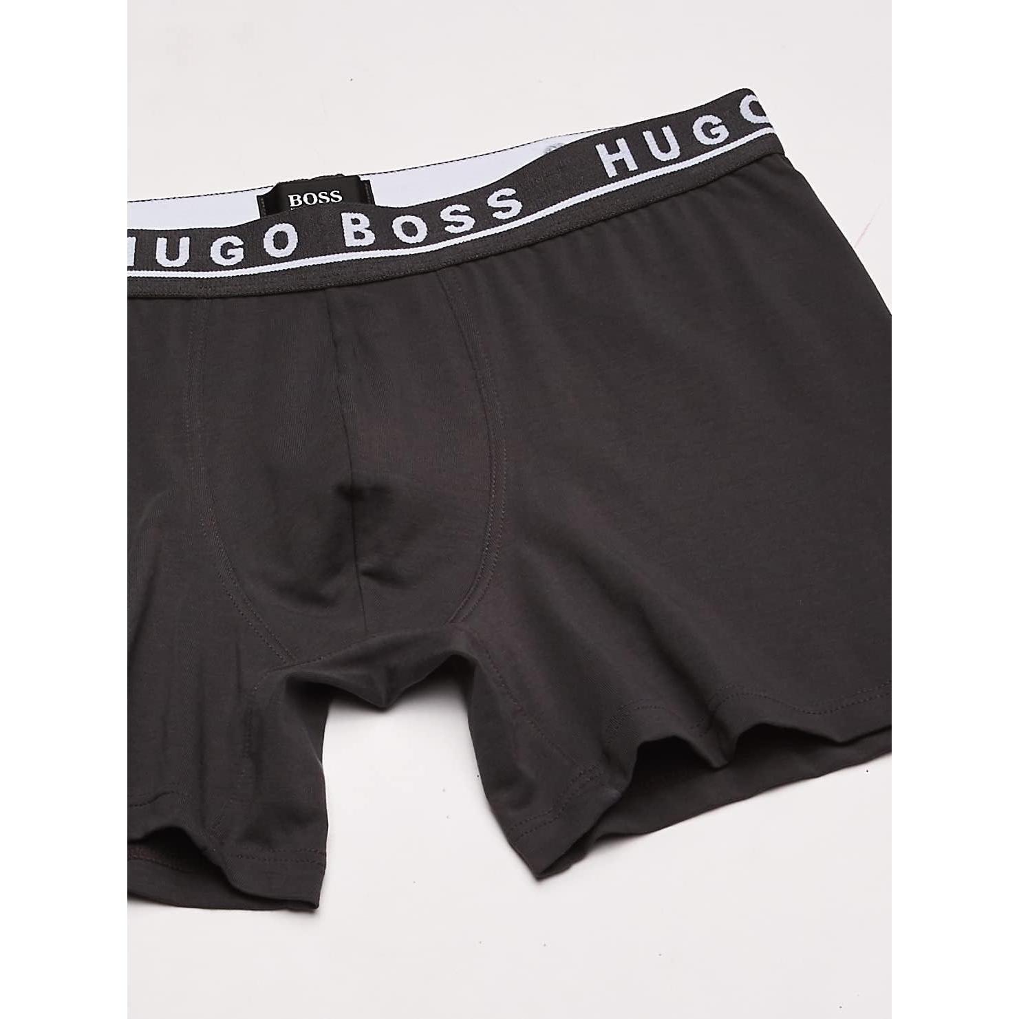 Calzoncillos Boxer BOSS Algodón Stretch Hombre 3 Pzs