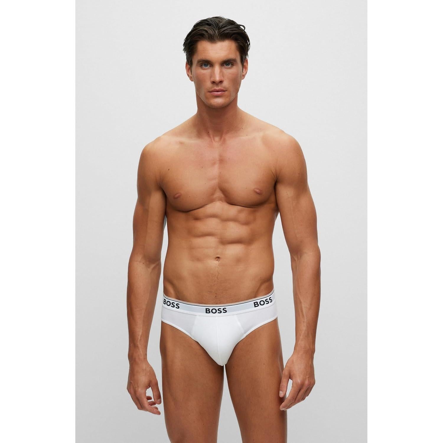 Calzoncillos de Algodón Stretch BOSS para Hombre 3 Pzas