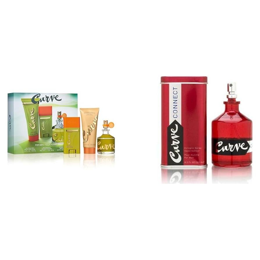 Conjunto de fragancia para hombres Curve Conectar 3 piezas