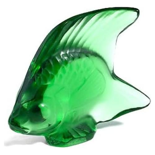 Pez Decorativo Esmeralda Lalique 3001000 de Cristal