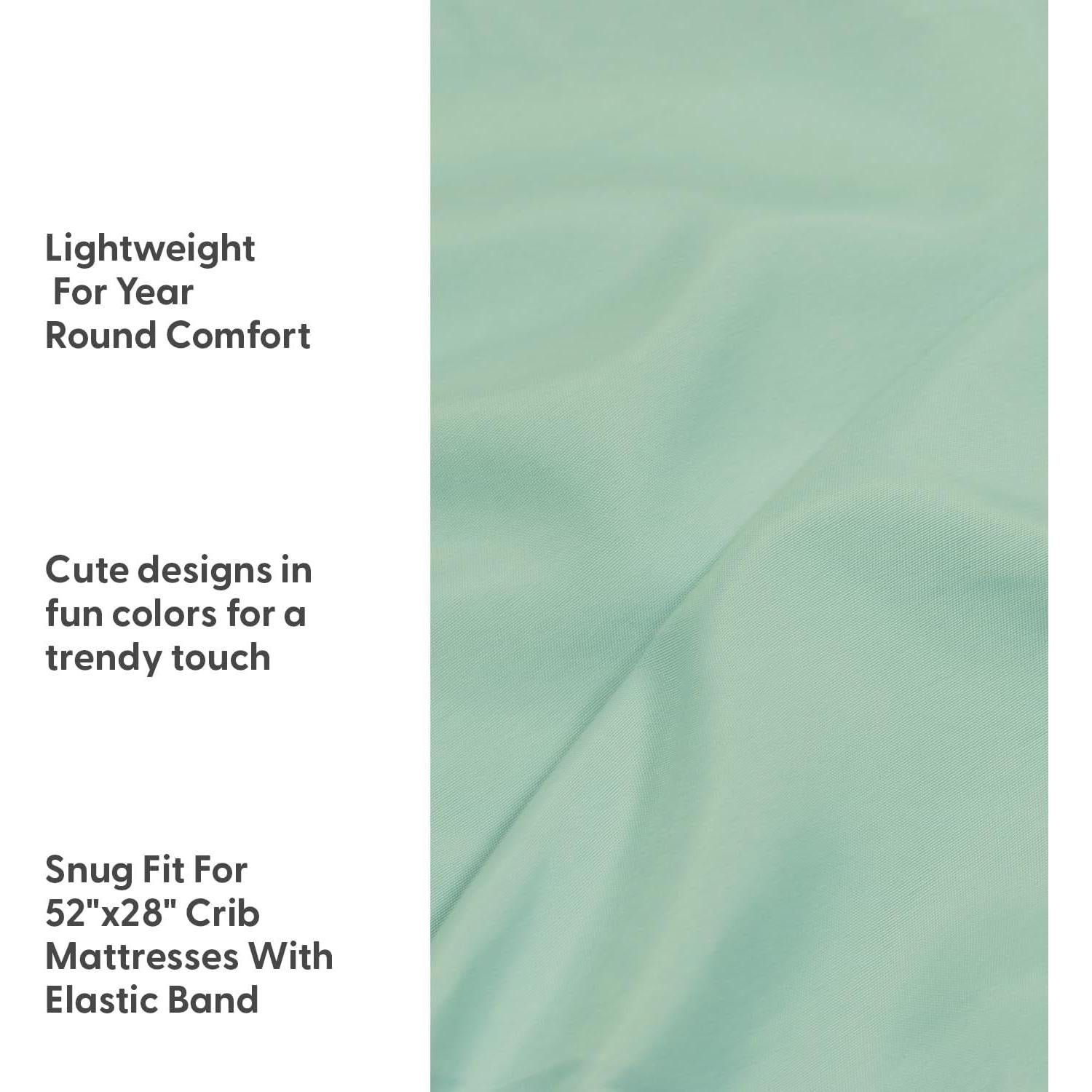 Juego de Sábanas Ajustadas para Cuna The Peanutshell Boho Tie Dye