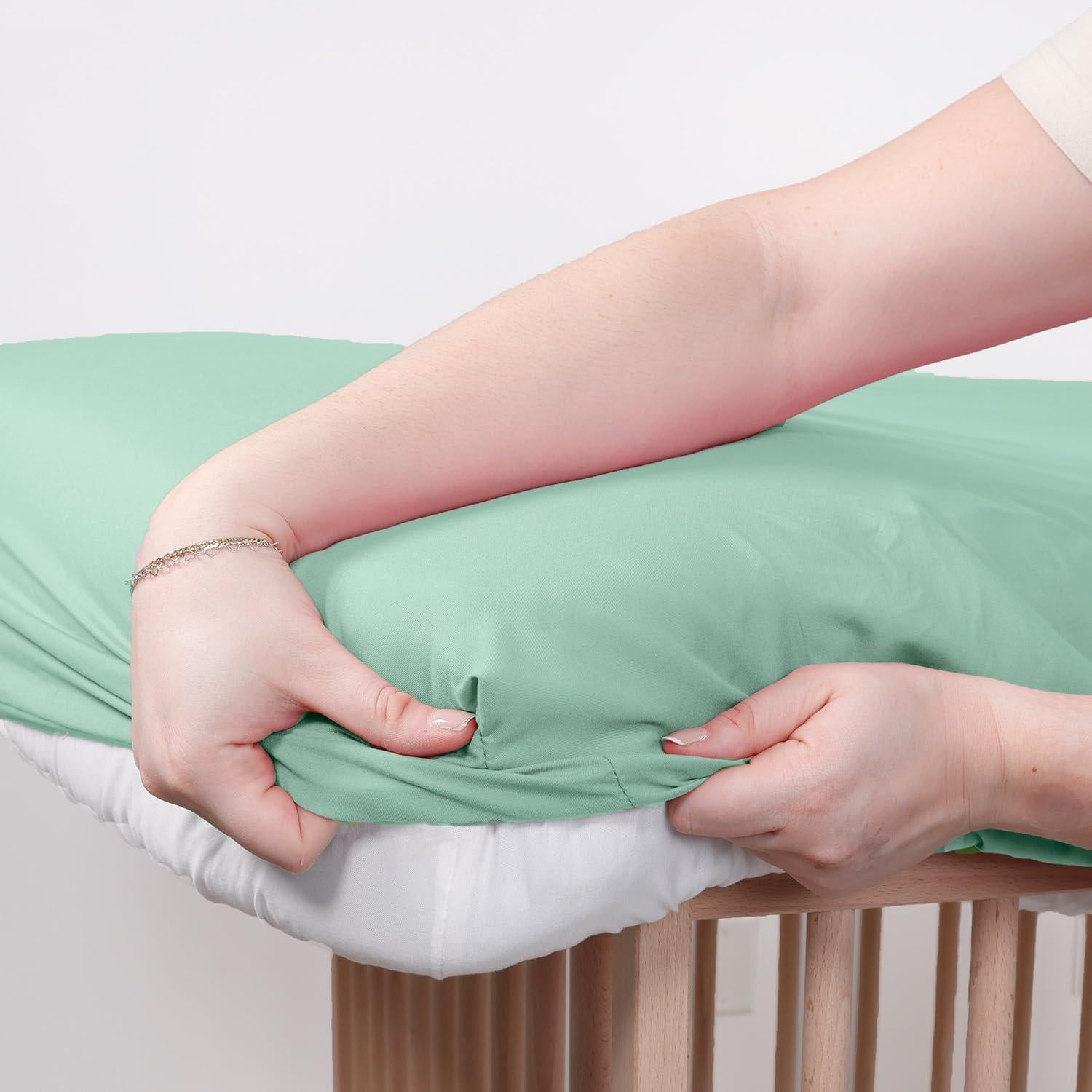 Juego de Sábanas Ajustadas para Cuna The Peanutshell Boho Tie Dye