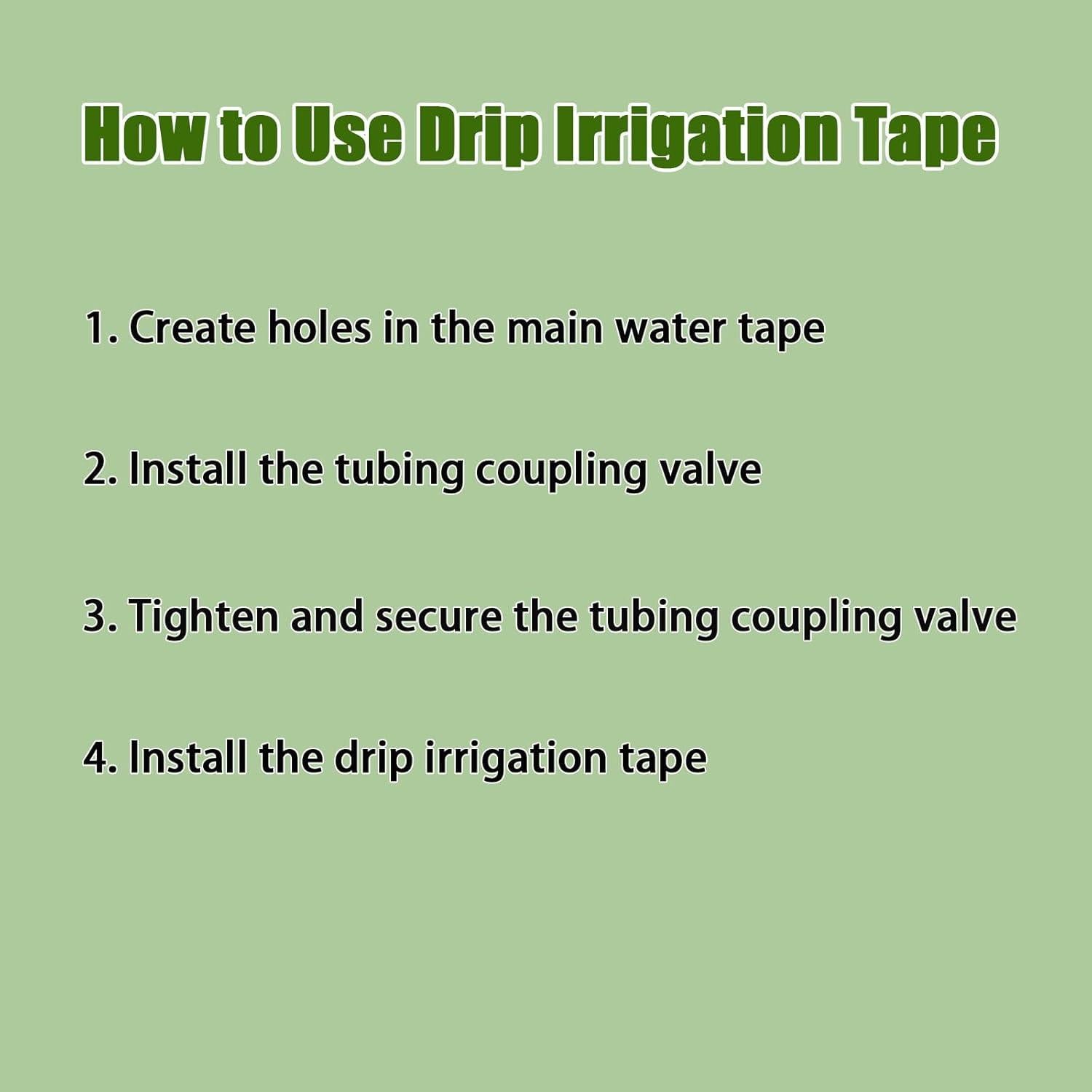 Kit de Riego por Goteo 500FT DarkTank 5/8" PE Reforzado