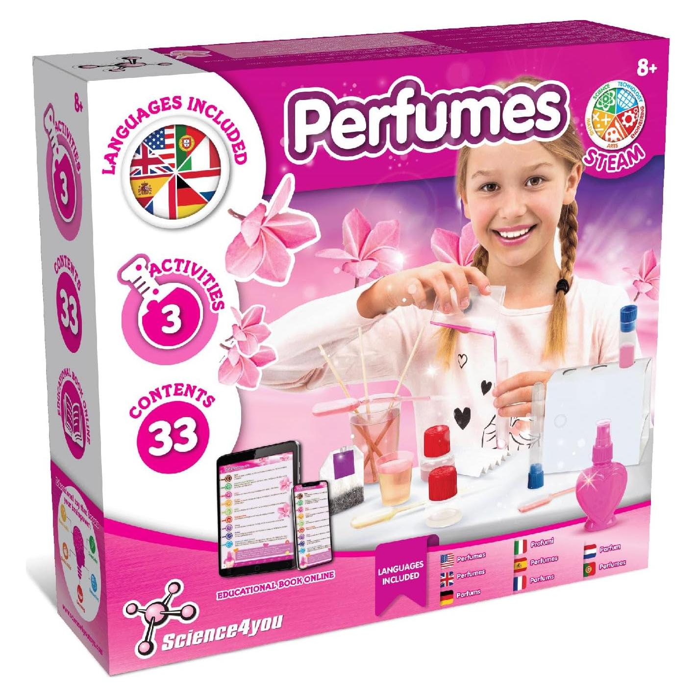 Kit de Fabricación de Perfumes Science4you para Niños 8+