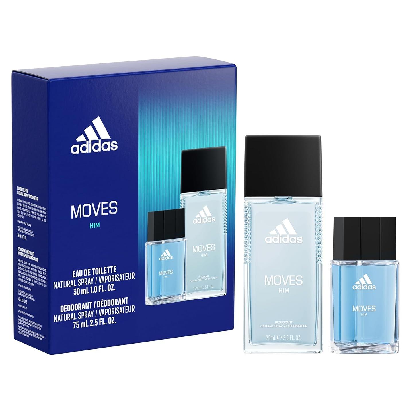 Set de Regalo Adidas Moves para Él 2 Piezas 51.24 ml