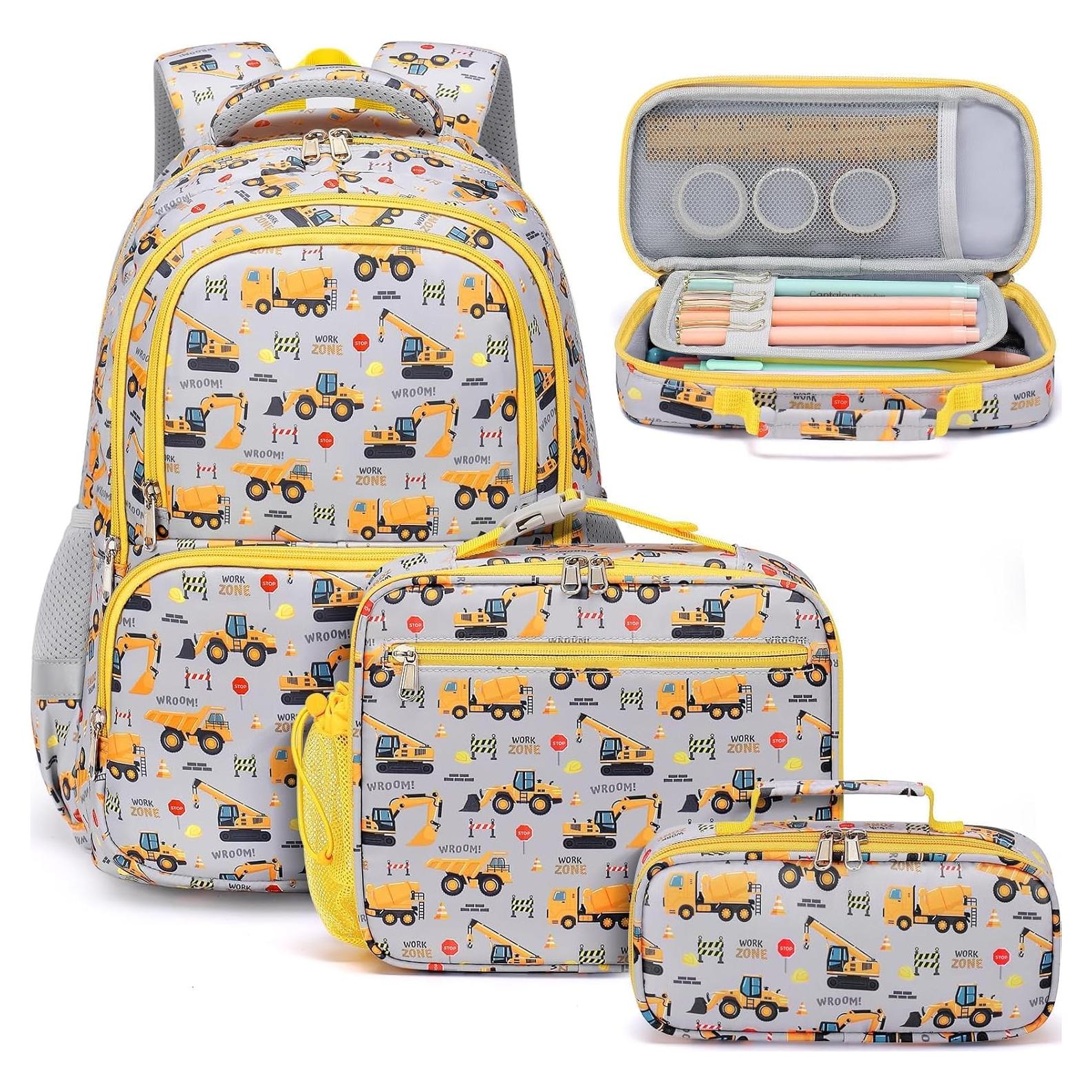 Mochila Fimibuke para Niños 3 en 1 con Lonchera y Estuche