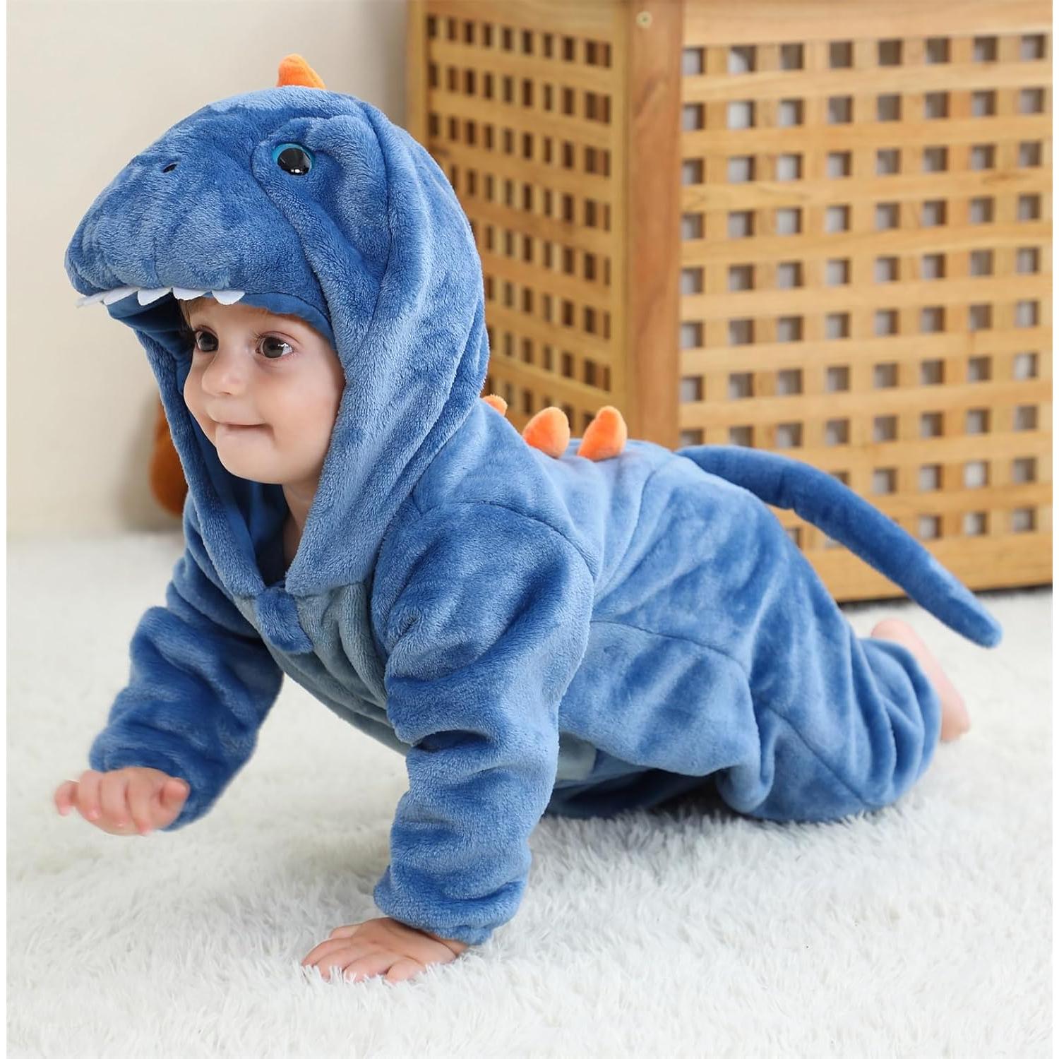 Disfraz de Mono de Franela Unisex para Bebés RWFVSJ 2-6 meses