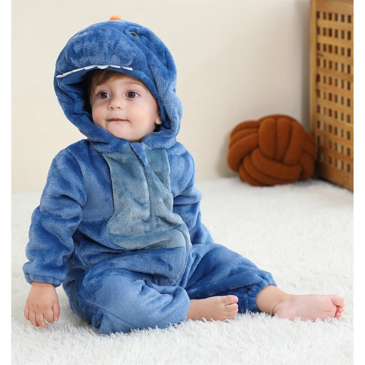 Disfraz de Mono de Franela Unisex para Bebés RWFVSJ 2-6 meses