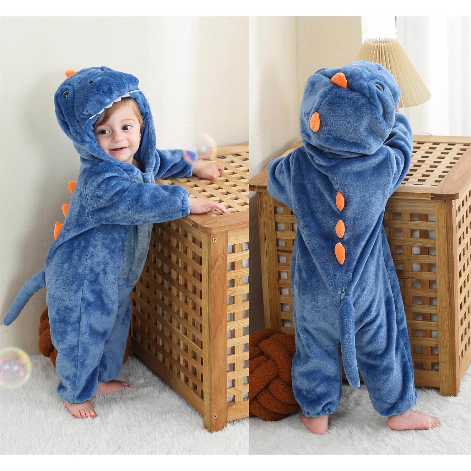 Disfraz de Mono de Franela Unisex para Bebés RWFVSJ 2-6 meses