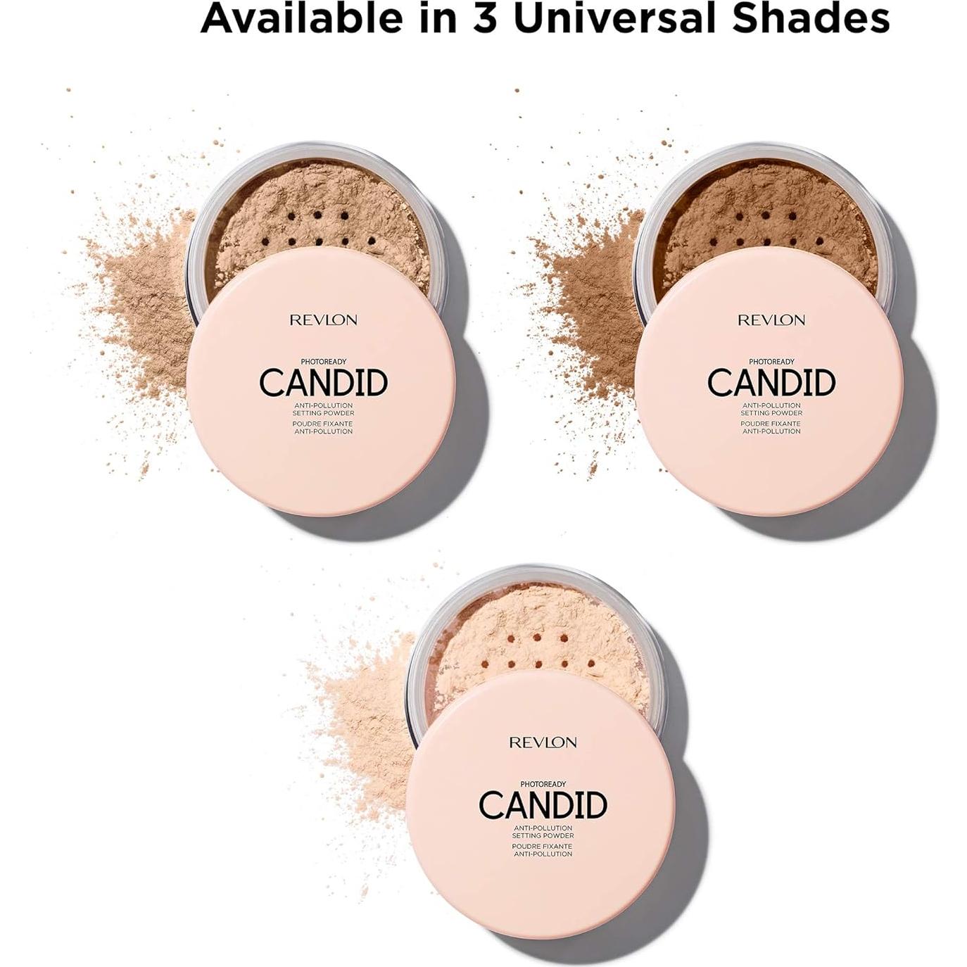 Revlon PhotoReady Candid Polvo Fijador Antipolución 10g Tono 002