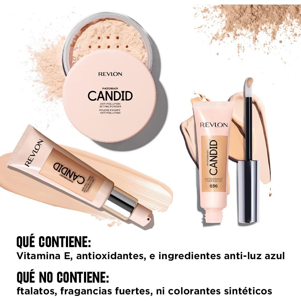 Revlon PhotoReady Candid Polvo Fijador Antipolución 10g Tono 002