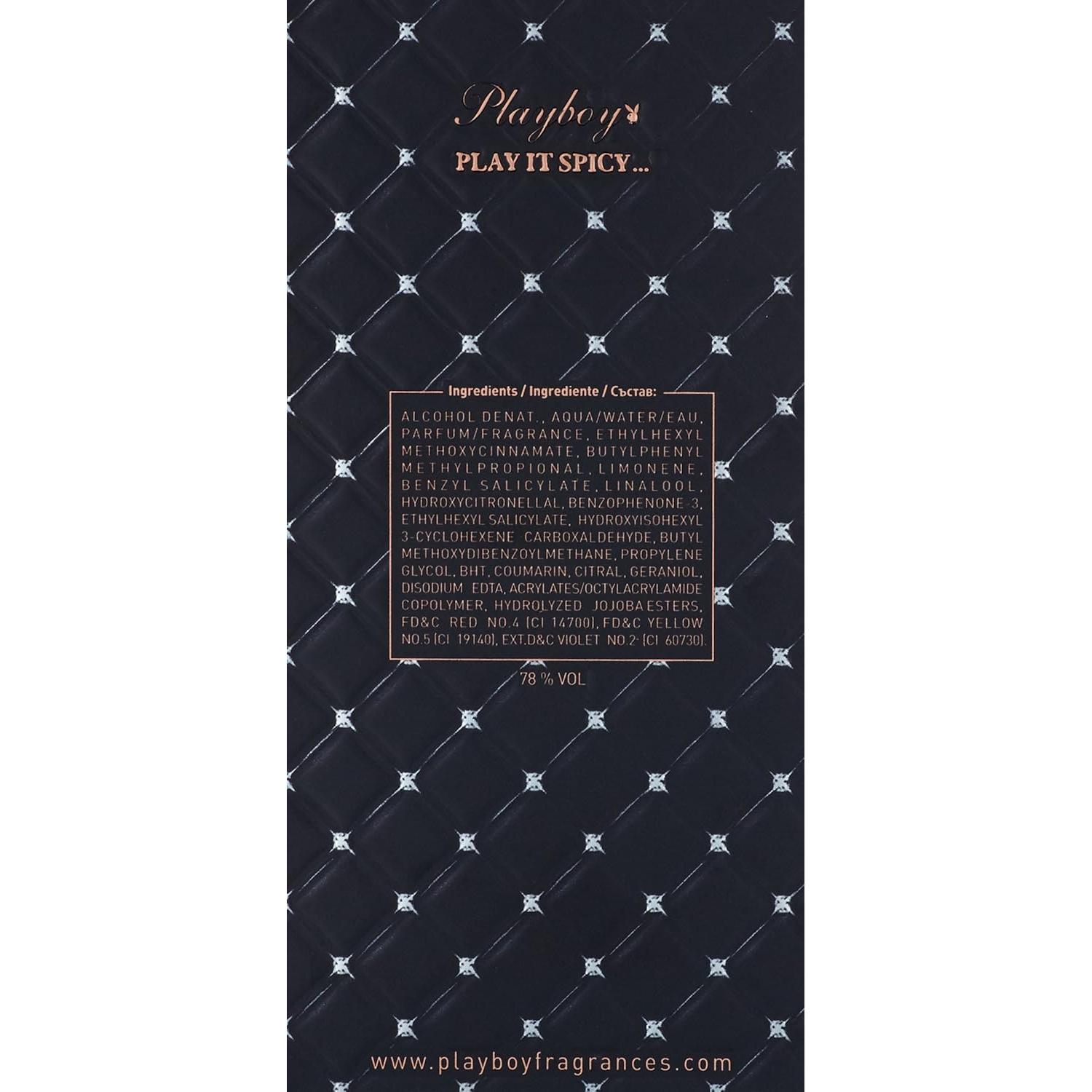 Eau De Toilette Spray Playboy Mujeres Juega Picante 48ml