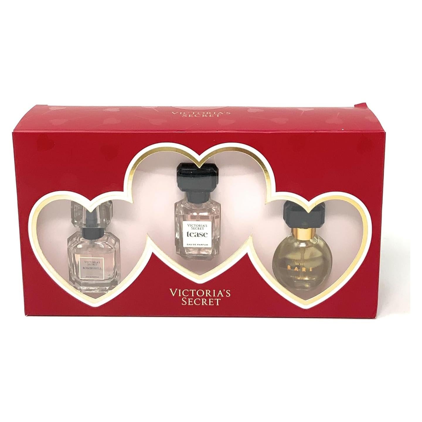 Conjunto de Mini Fragancias Deluxe Victoria's Secret 3x7.5ml